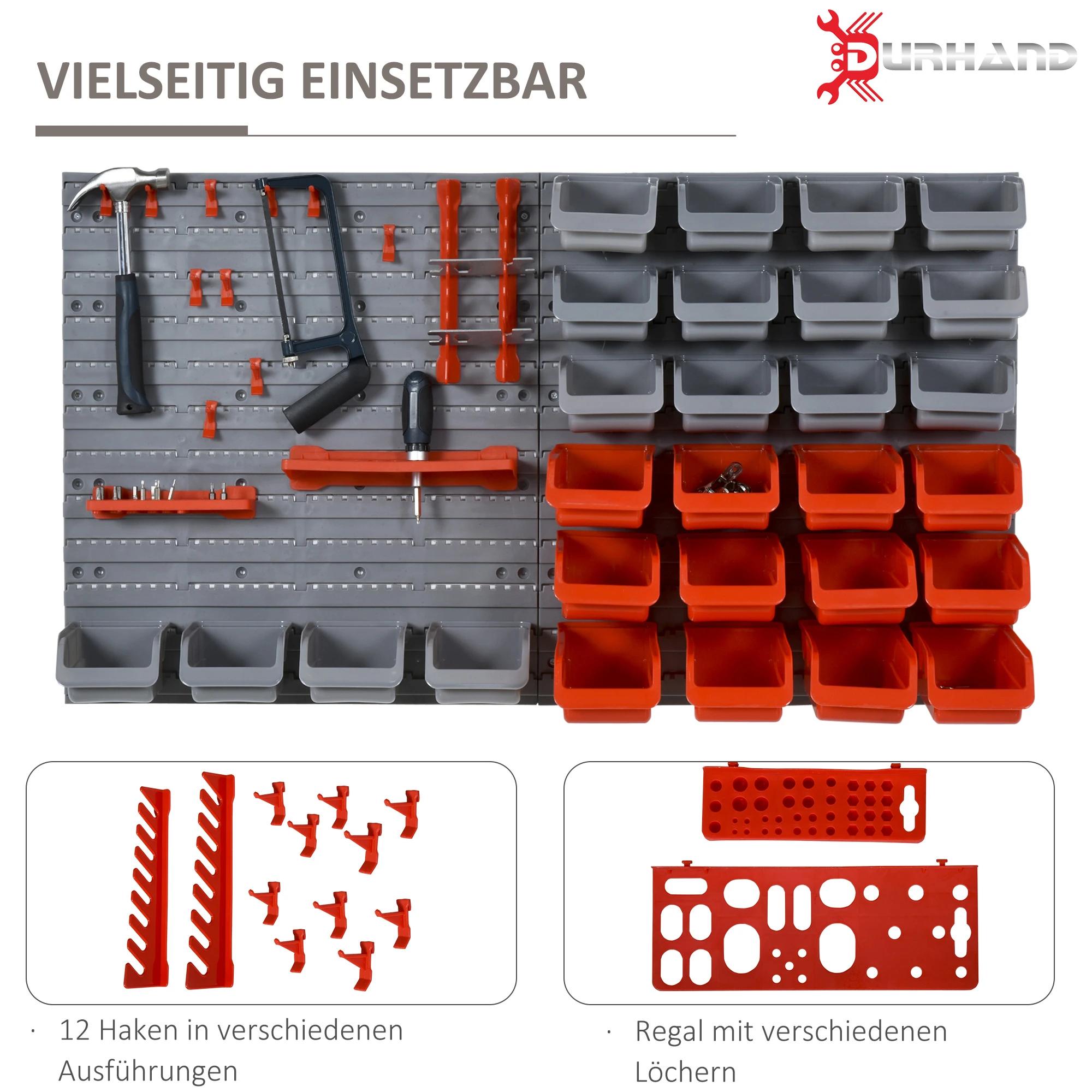 Yeabett Gereedschapswandhouder, 3 niveaus