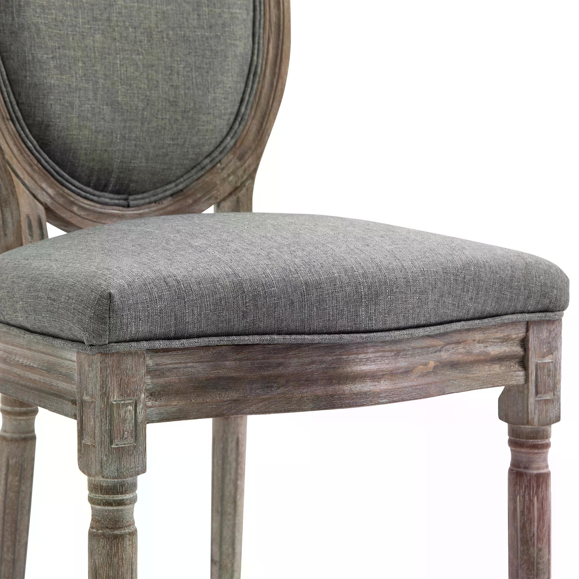 HOMCOM Antique Dining Chairs, Set of Elegant French-Style w