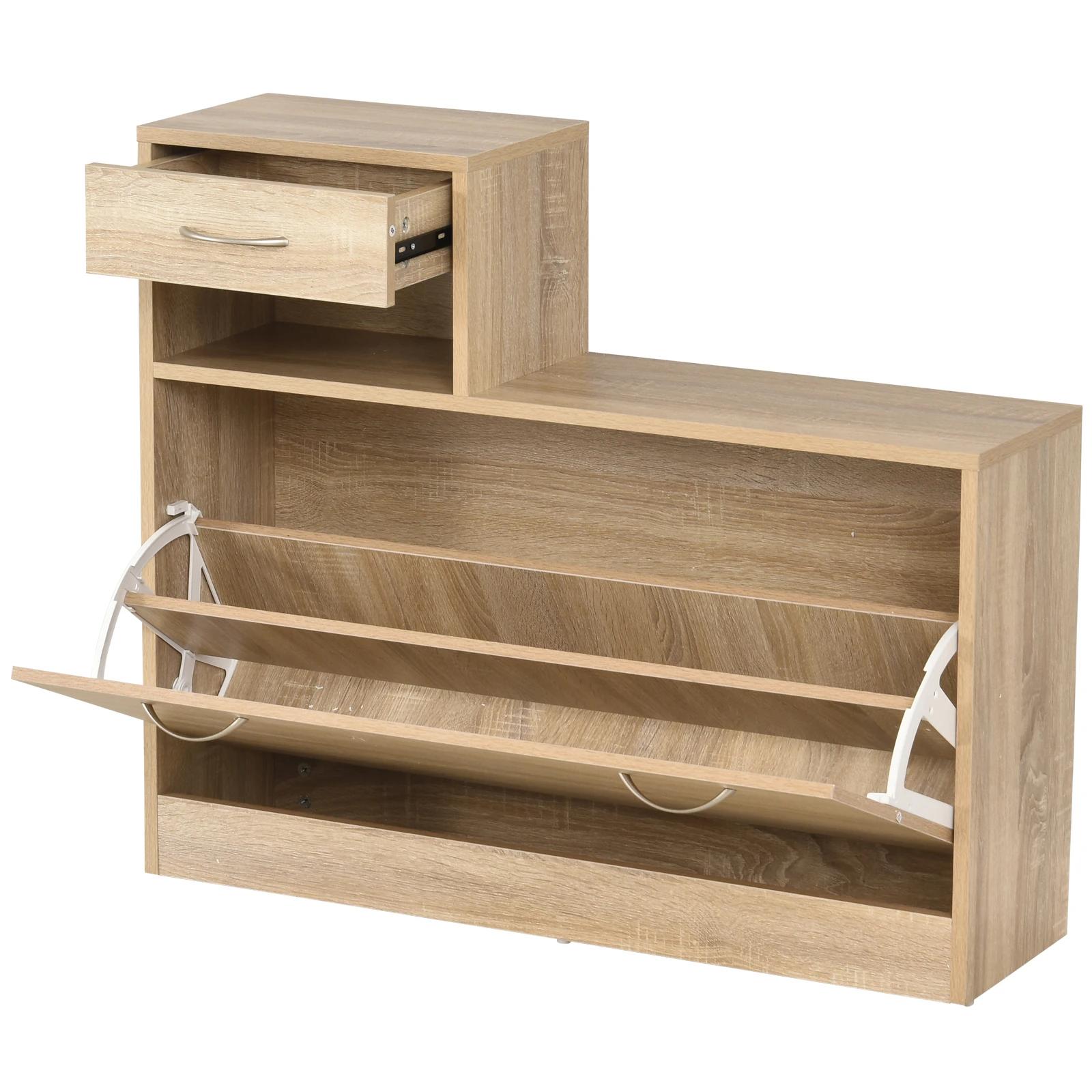 Pugsdrly Garderobeset, complete garderobe voor de hal met bankje, 4