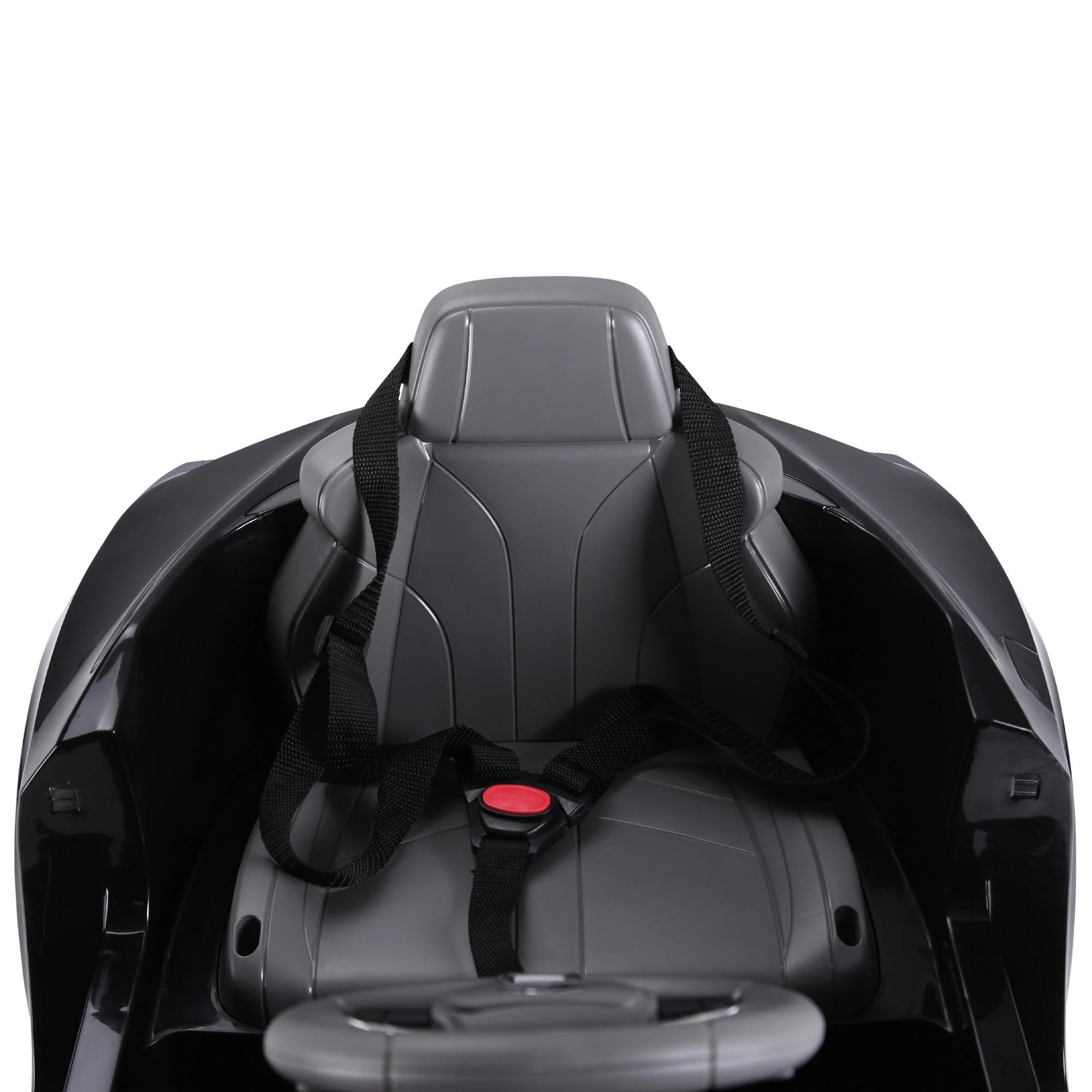 HOMCOM Kinderauto Kinderwagen De Officieel Gelicentieerde Lexus LC500 Waar Je Bovenop Zit Voor 3 6 Jaar Elektrische Auto Met 24 G Afstandsbediening Mp3usb Licht Muziek Zwart 106 X 43 44 Cm 2856461317