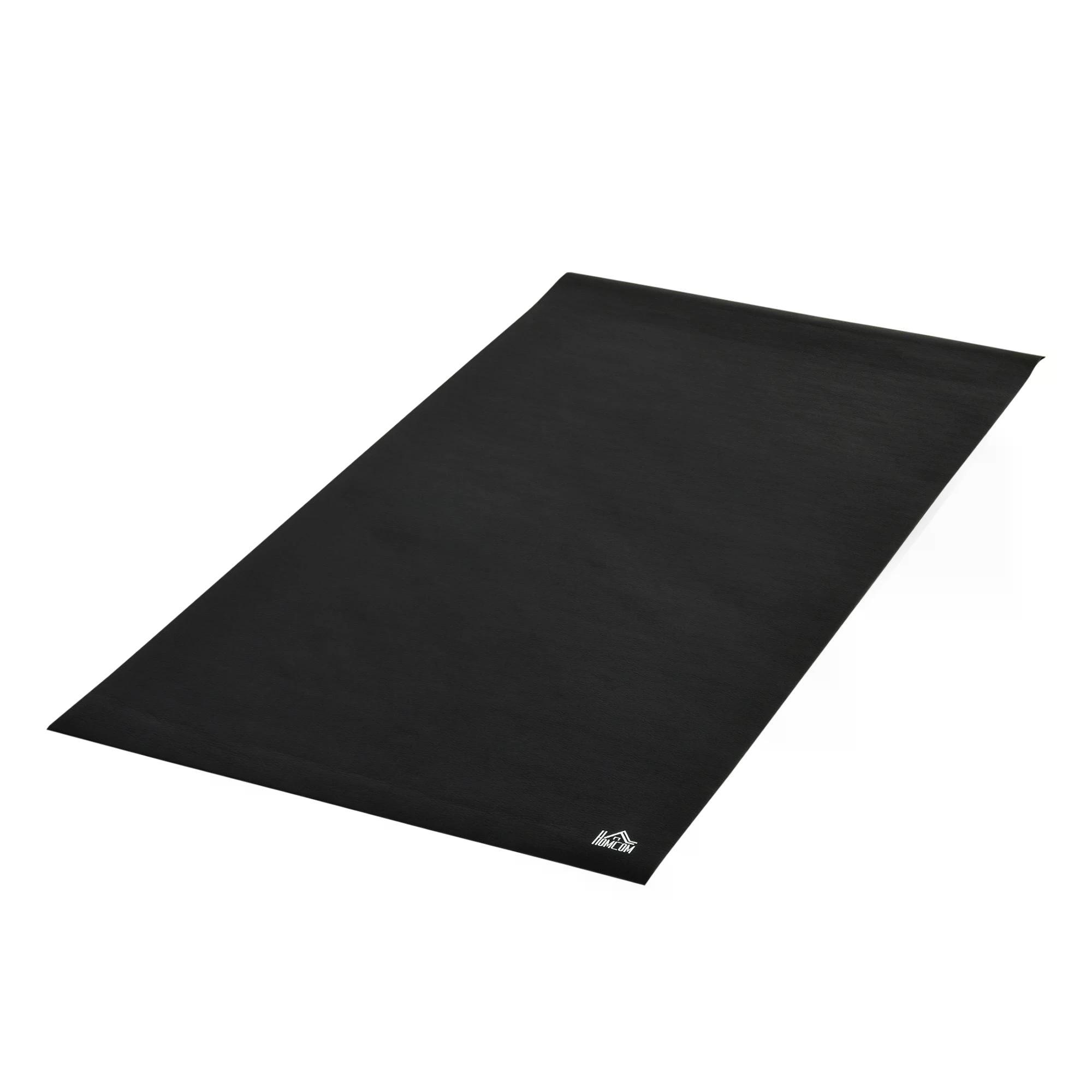 HOMCOM Multi-purpose Exercise Equipment Protection Mat Non-slip Floor Protector Gym Fitness Workout Training Mat 220 x 120cm | Aosom Ireland