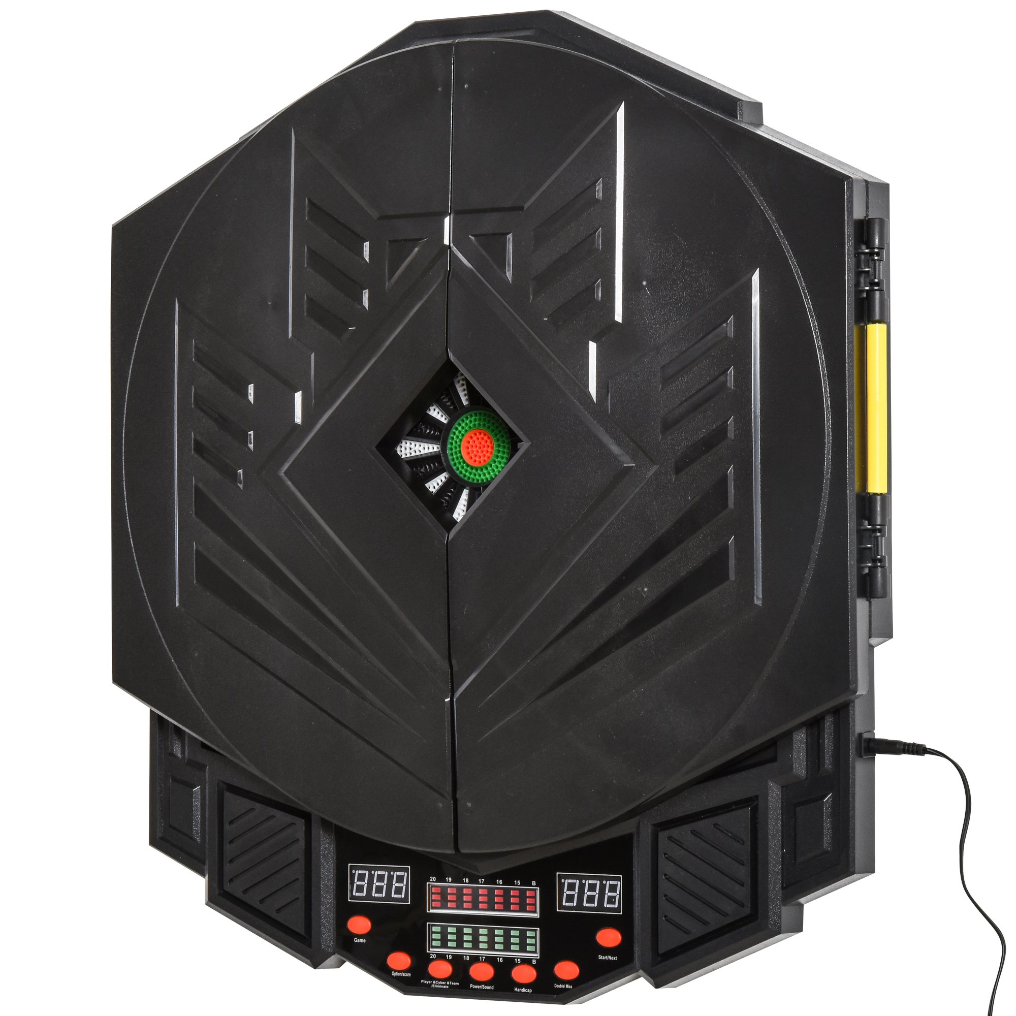 Homcom Elektroniczna tarcza dart 12 rzutek | Aosom.pl