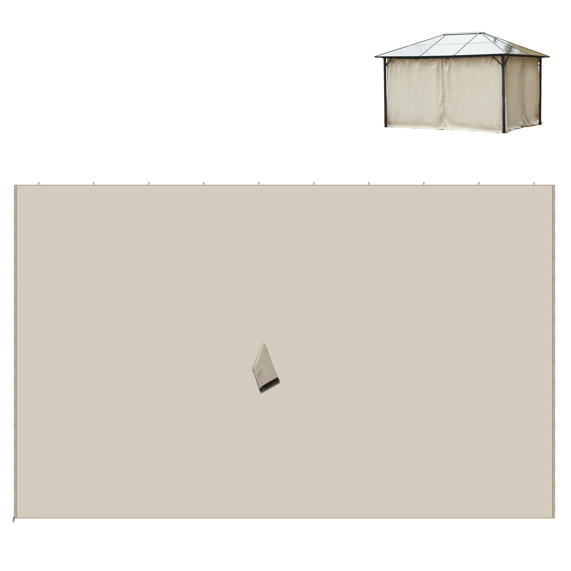 Universal Gazebo Replacement Sidewalls 