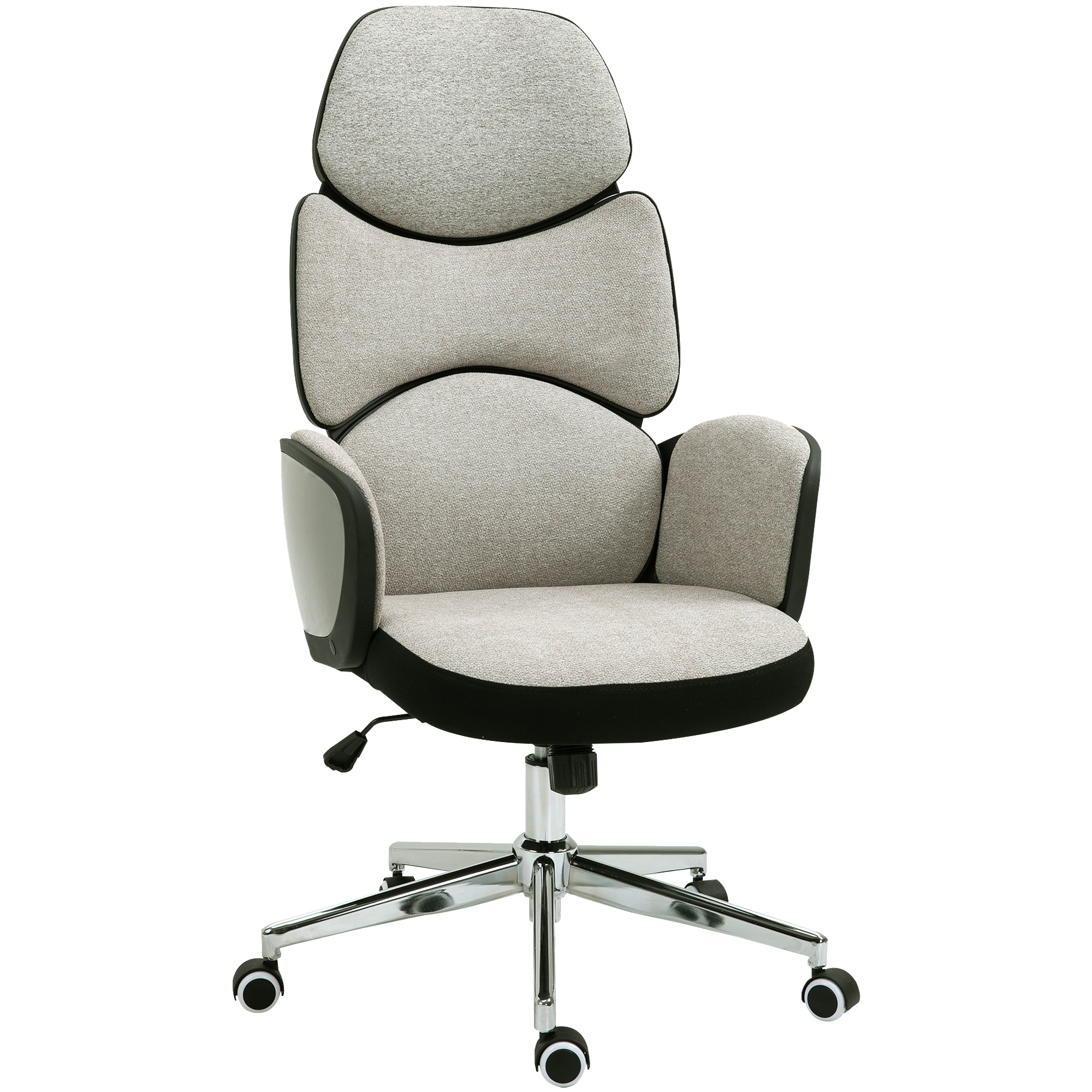 Vinsetto Modern Office Chair Ergonomic Thick Padding High Back Armrests ...