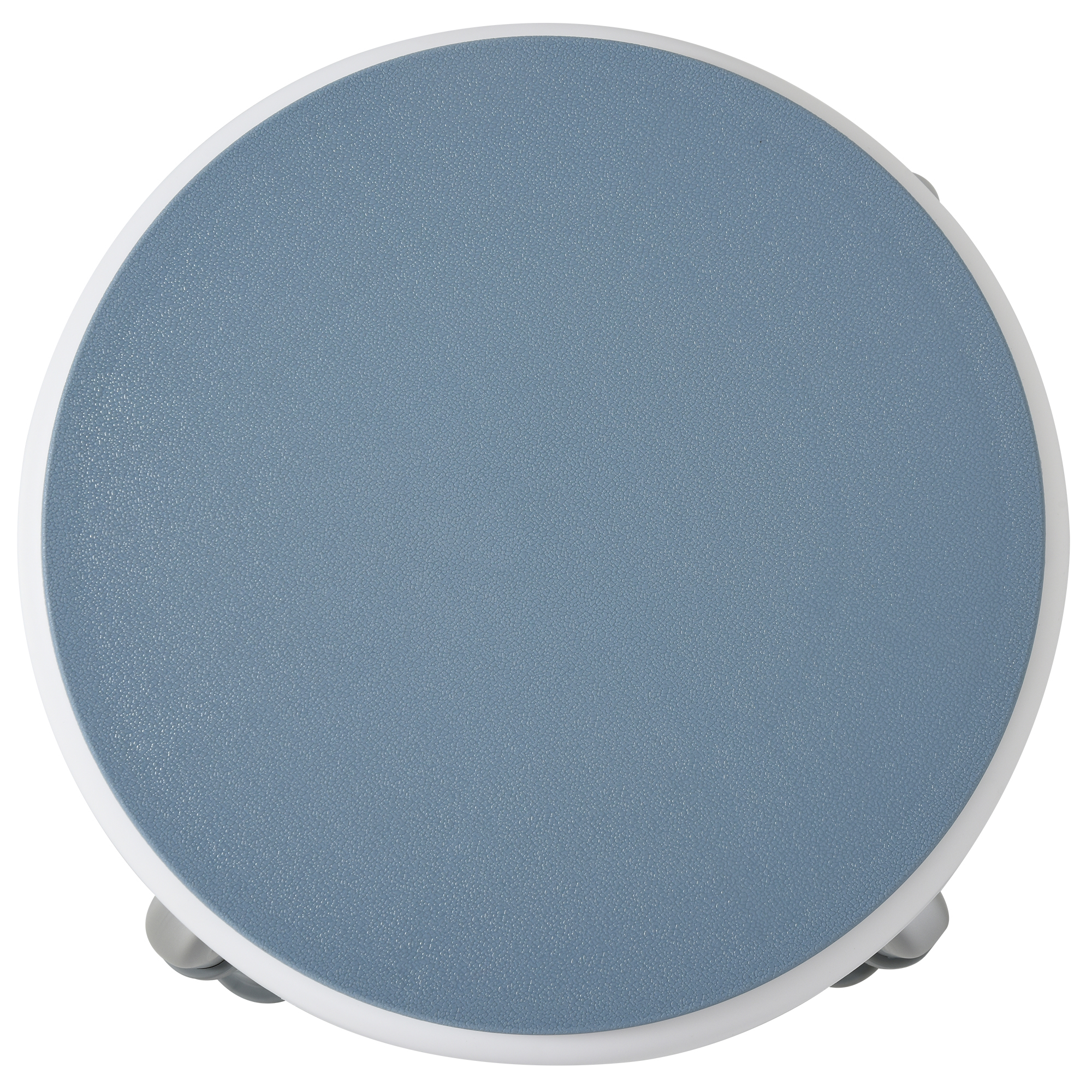 HOMCOM Swivel Shower Seat, Adjustable Height, Aluminium Frame, Non-Slip Feet, Safe Support Chair for Home Assistance, White.