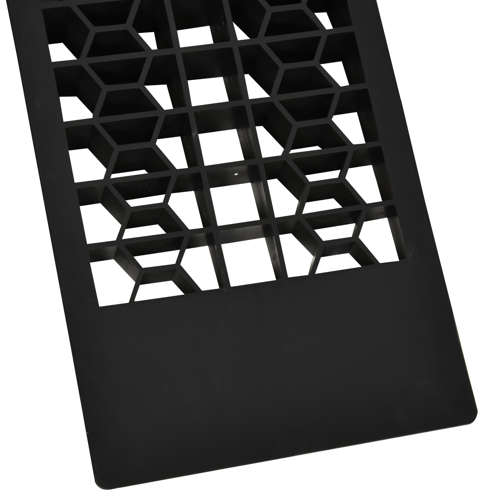 HOMCOM Set of 2 Durable Plastic Curb Ramps with Anti-Slip Surface, 3 Ton Load Capacity for Garage, Workshop, Cars, SUVs, Small Vans