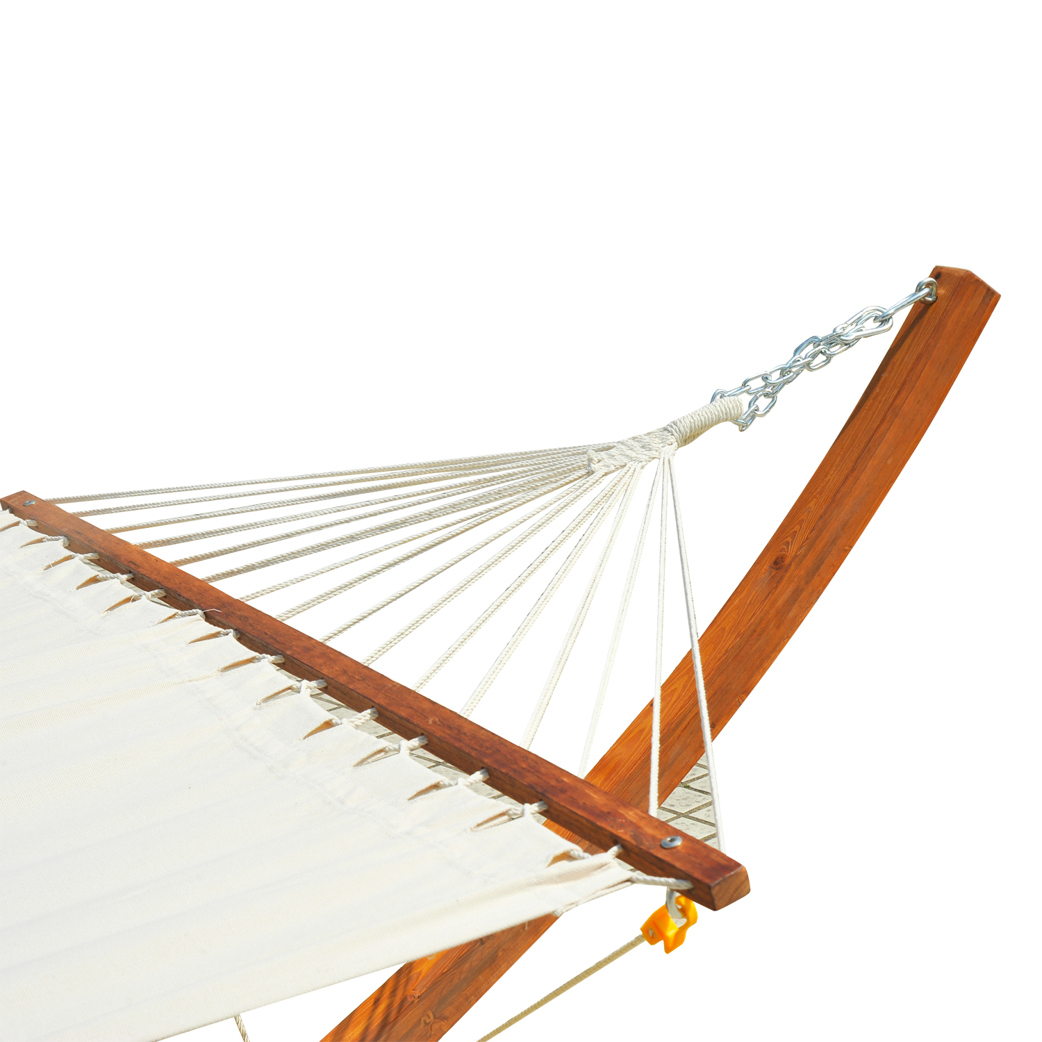 Hamac De Jardin Avec Support Bois Et Parasol - 2 Places, Charge 180kg | Pour Détente Extérieur