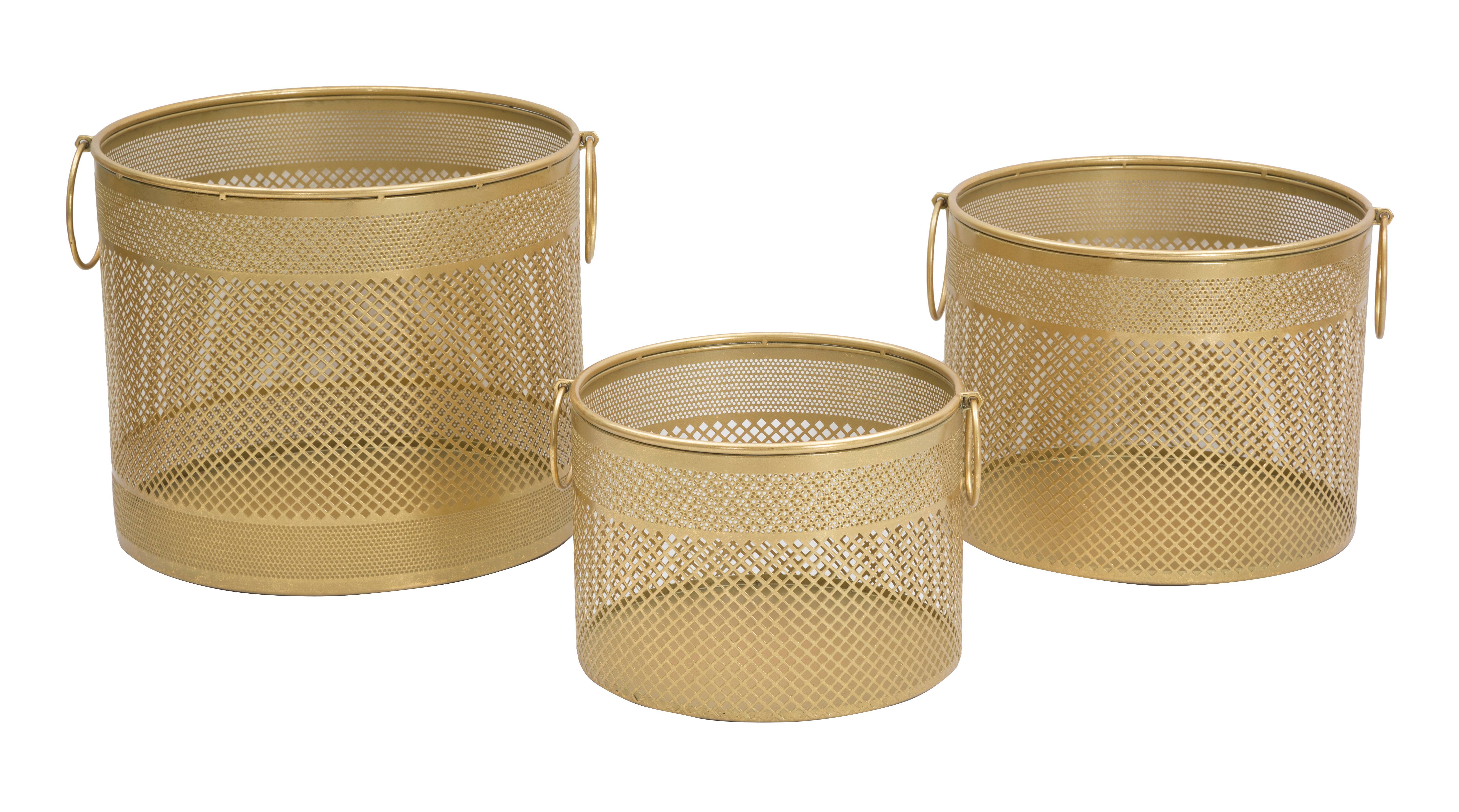 Porta Vasi Cage Tris Cm Ø 40X34-35X28-30X22