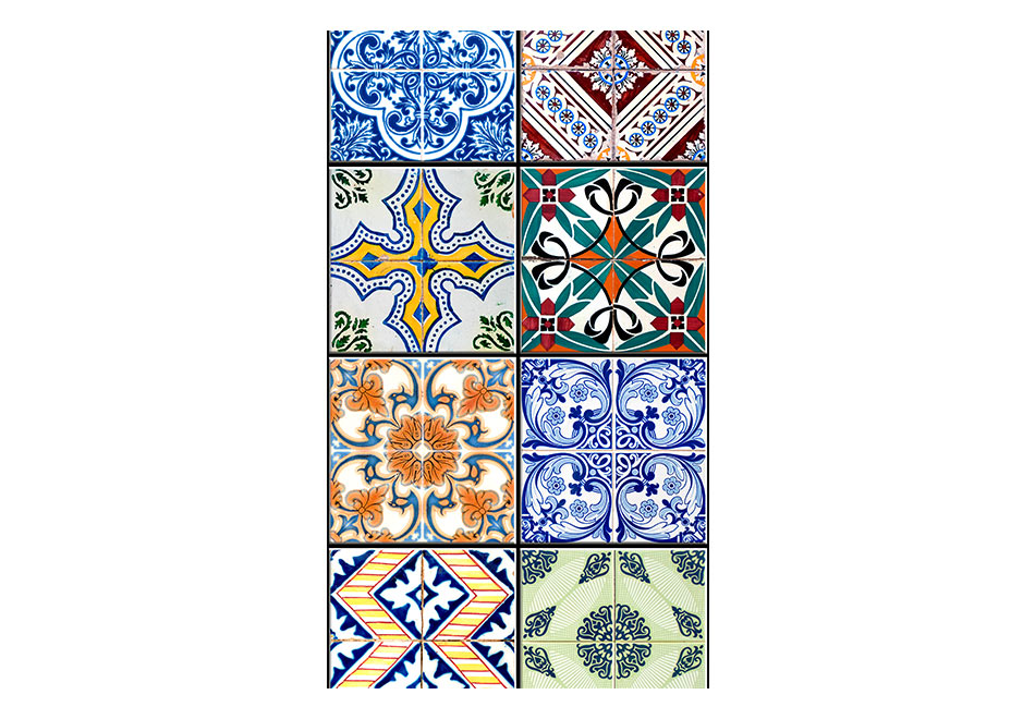 Fotomurale - Mosaico variopinto, 50x1000