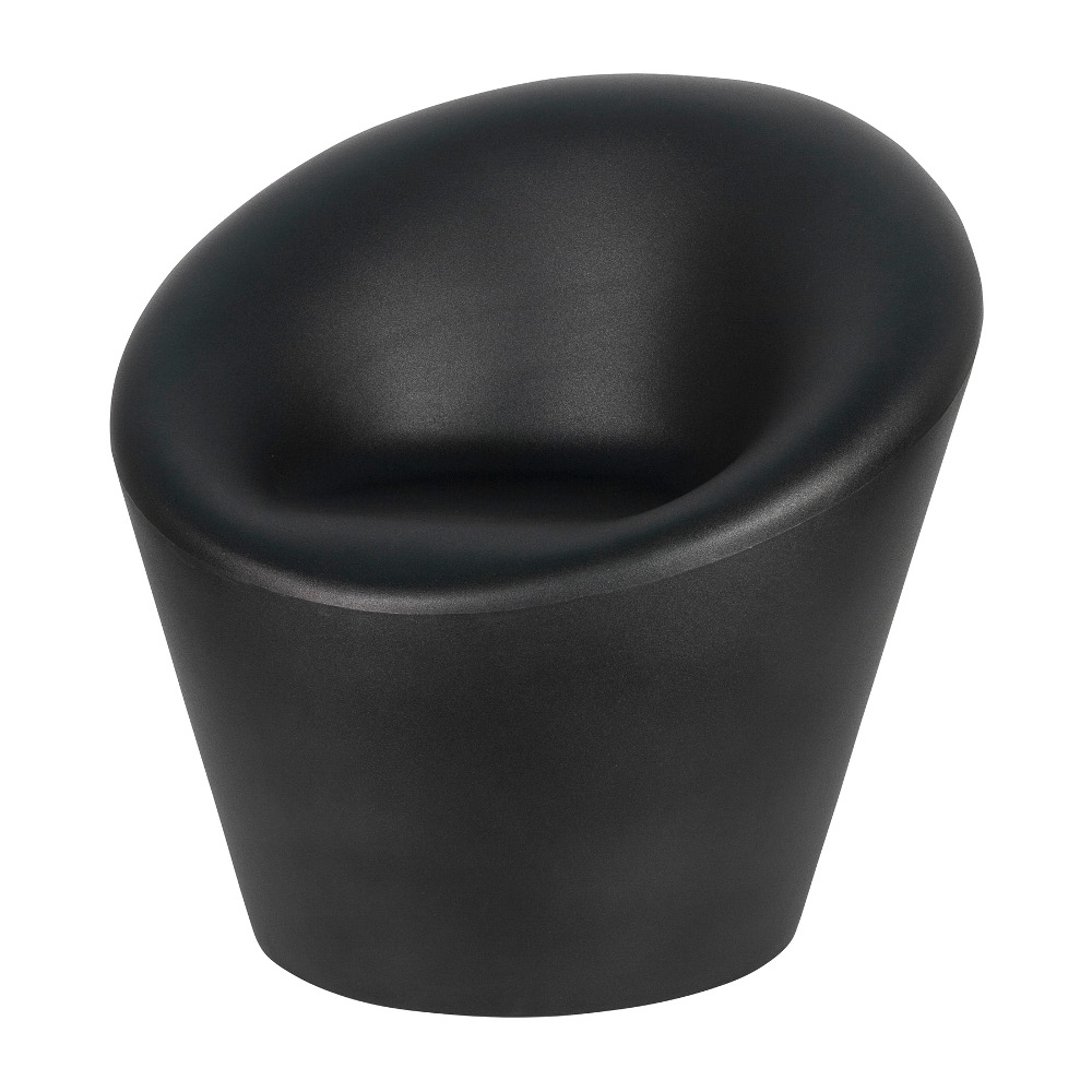 Farmet Poltrona Happy Antracite Nero 88x80x85