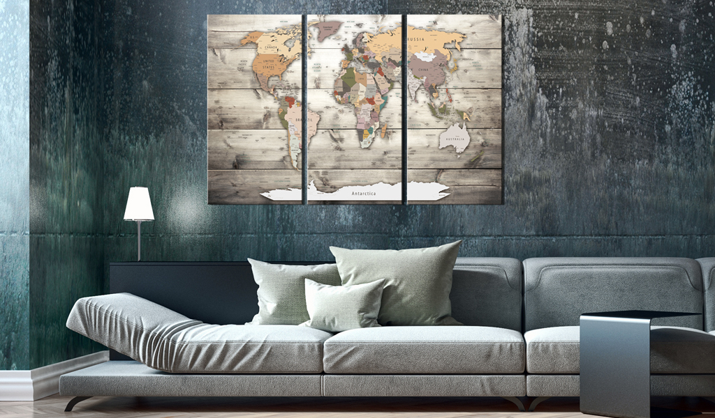 Quadri di sughero - History of Travel, 90x60