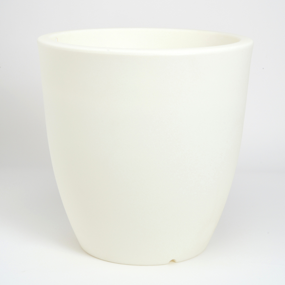 Farmet Orione Alto Vaso Cm 40 Bianco Fluo ø 40x40 h