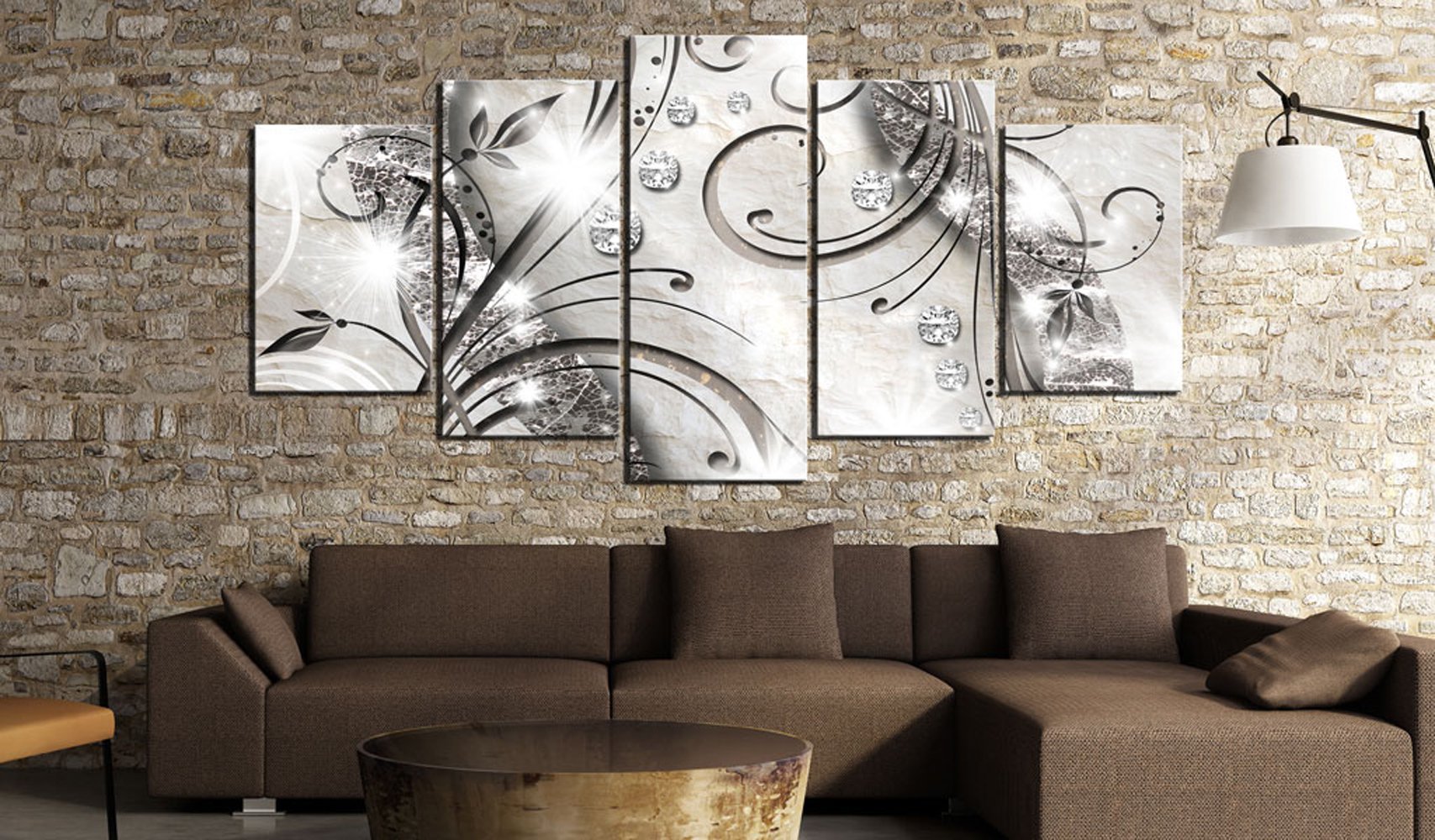 Quadro - Ramoscello diamante, 200x100