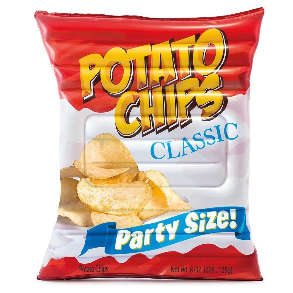 INTEX Materassino gonfiabile da mare spiaggia Potato Chips cm 178x140
