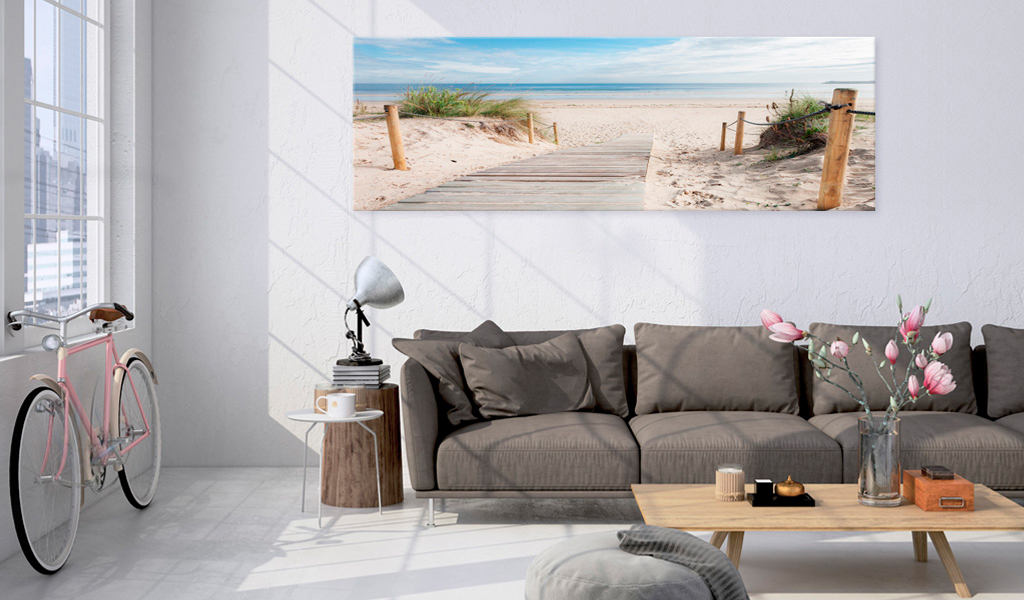 Quadro - Charming Beach, 150x50