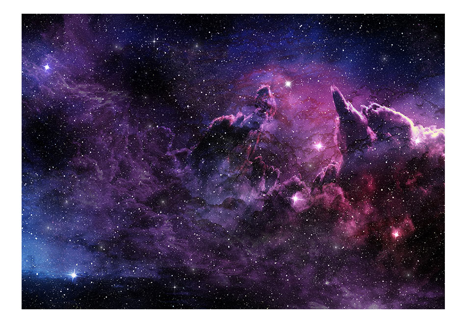 Fotomurale - Purple Nebula, 400x280