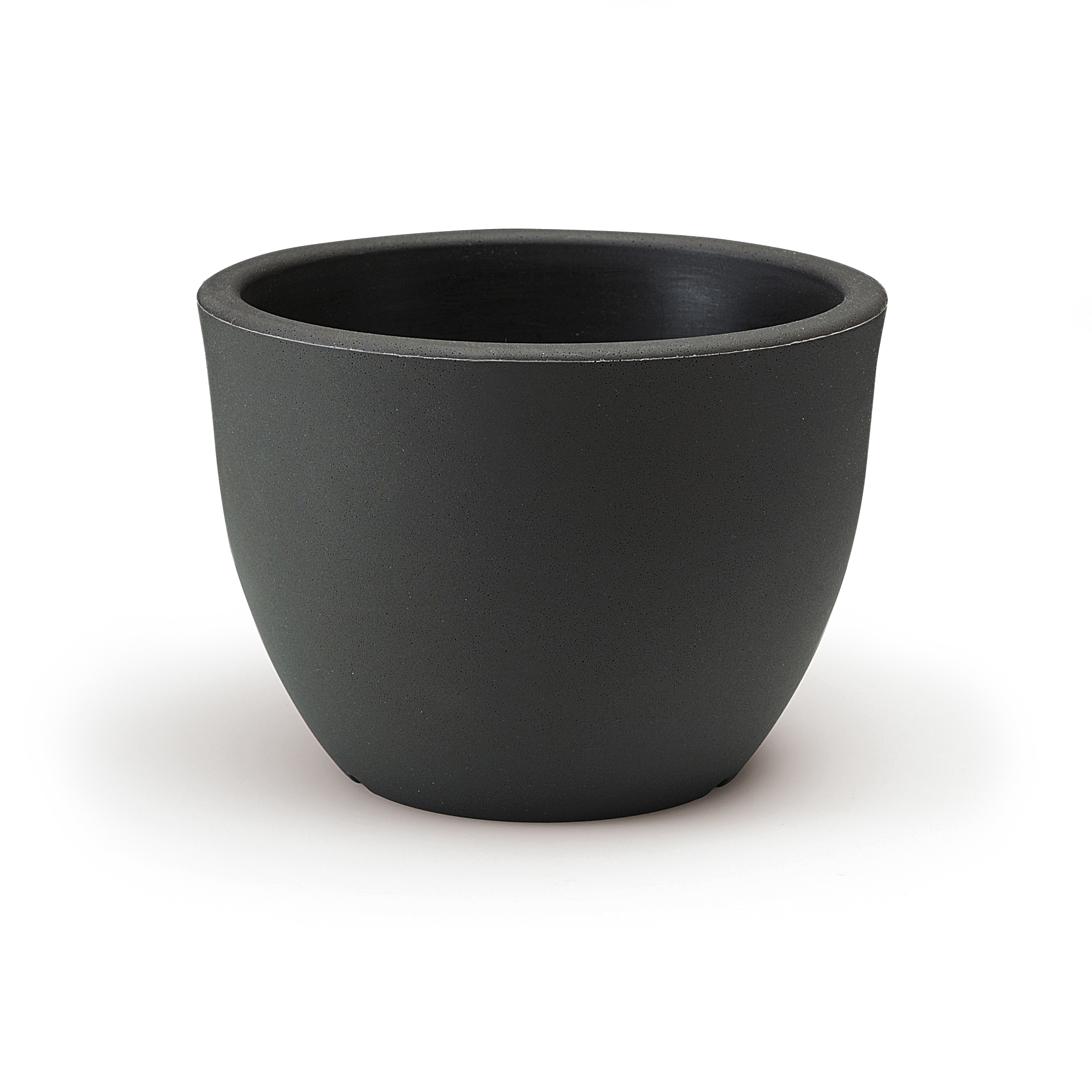 Farmet Coppia Orione Vaso Cm 25 Antracite Nero ø 25x18 h