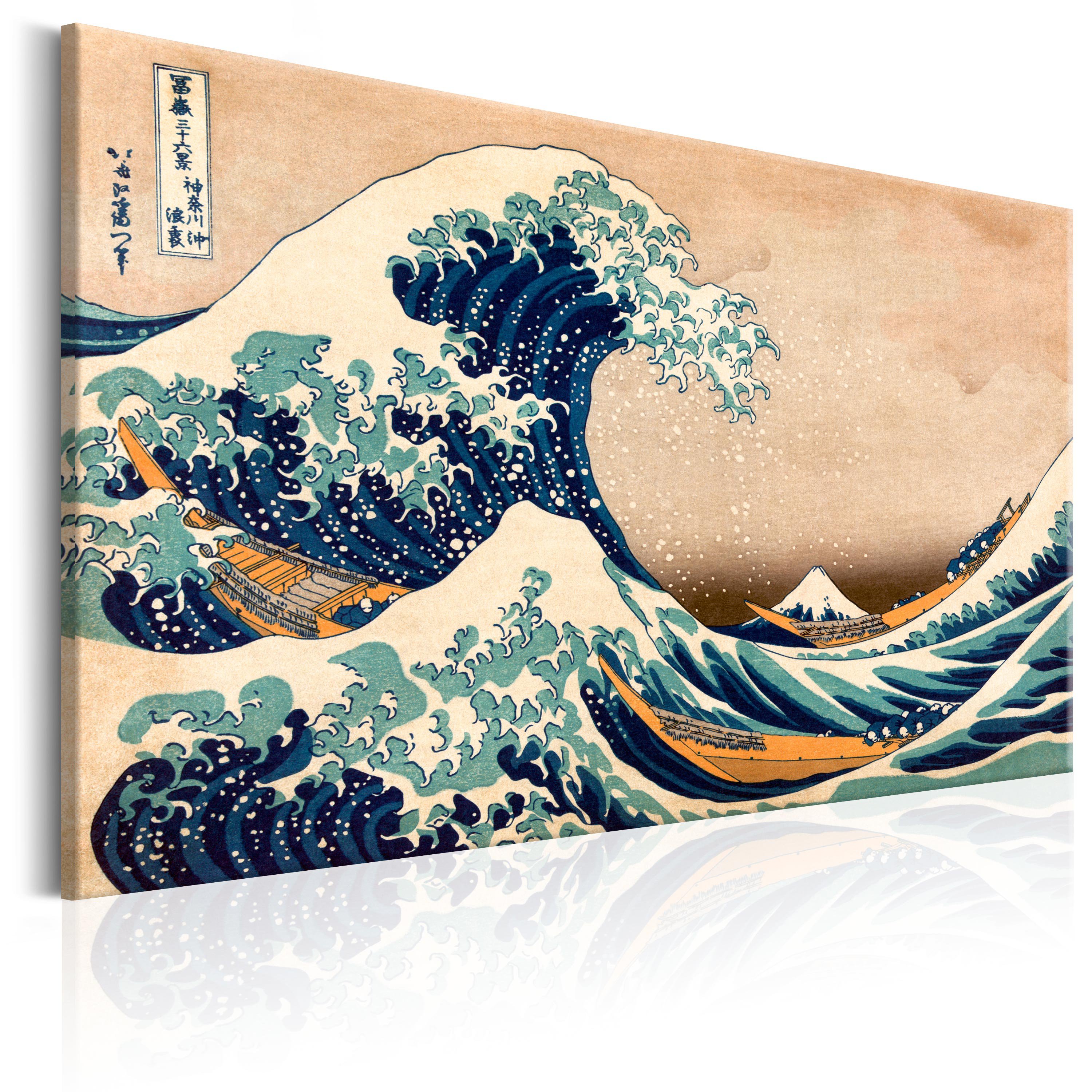 Quadro - The Great Wave off Kanagawa (Reproduction) 60x40