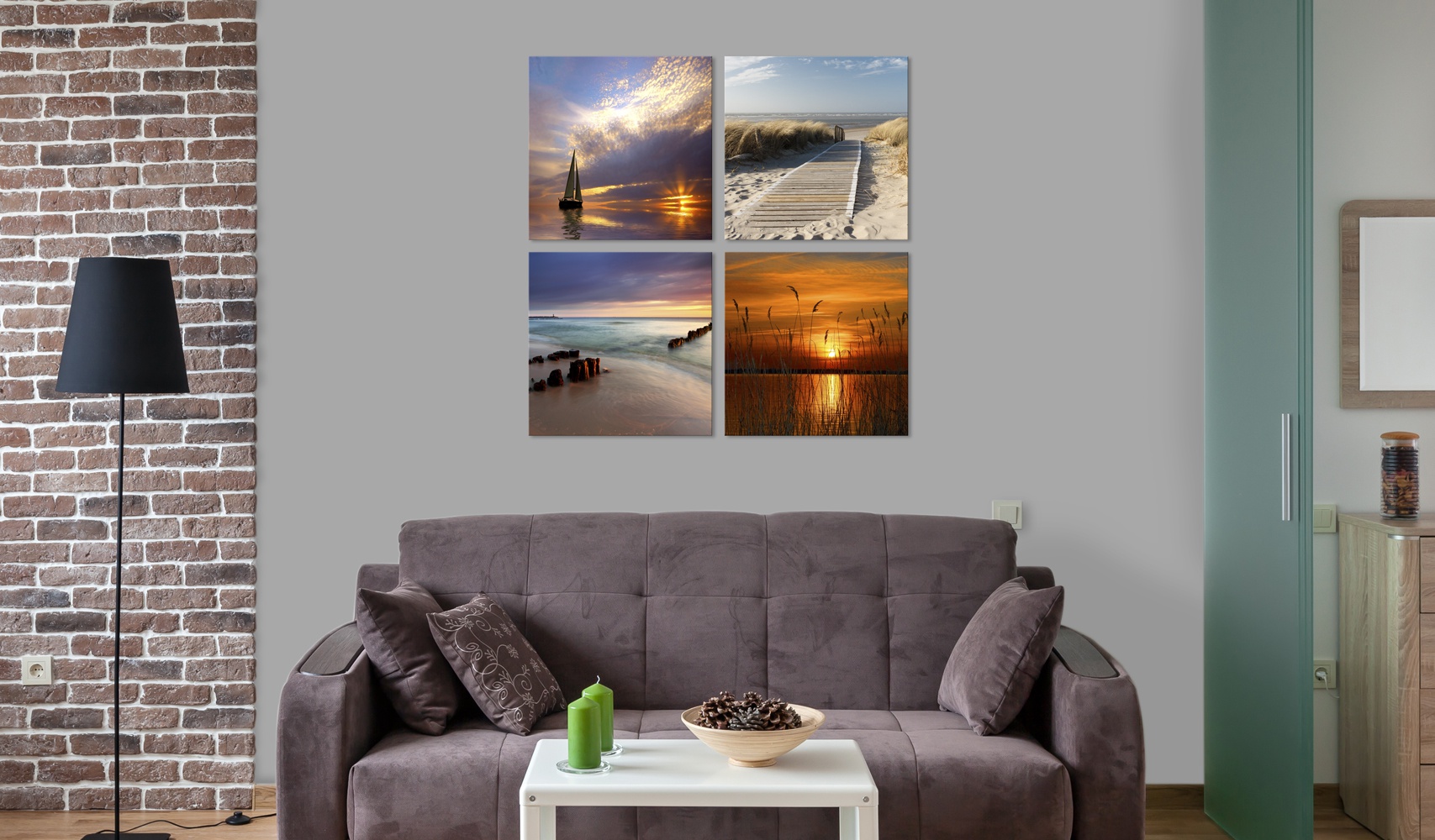 Quadro - From Dusk to Dawn, 80x80