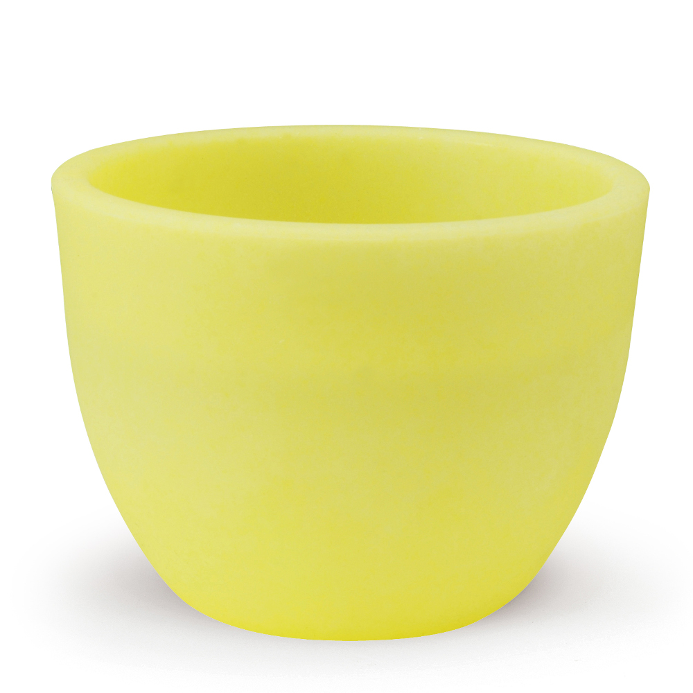 Farmet Coppia Orione Vaso Cm 25 Giallo Fluo ø 25x18 h