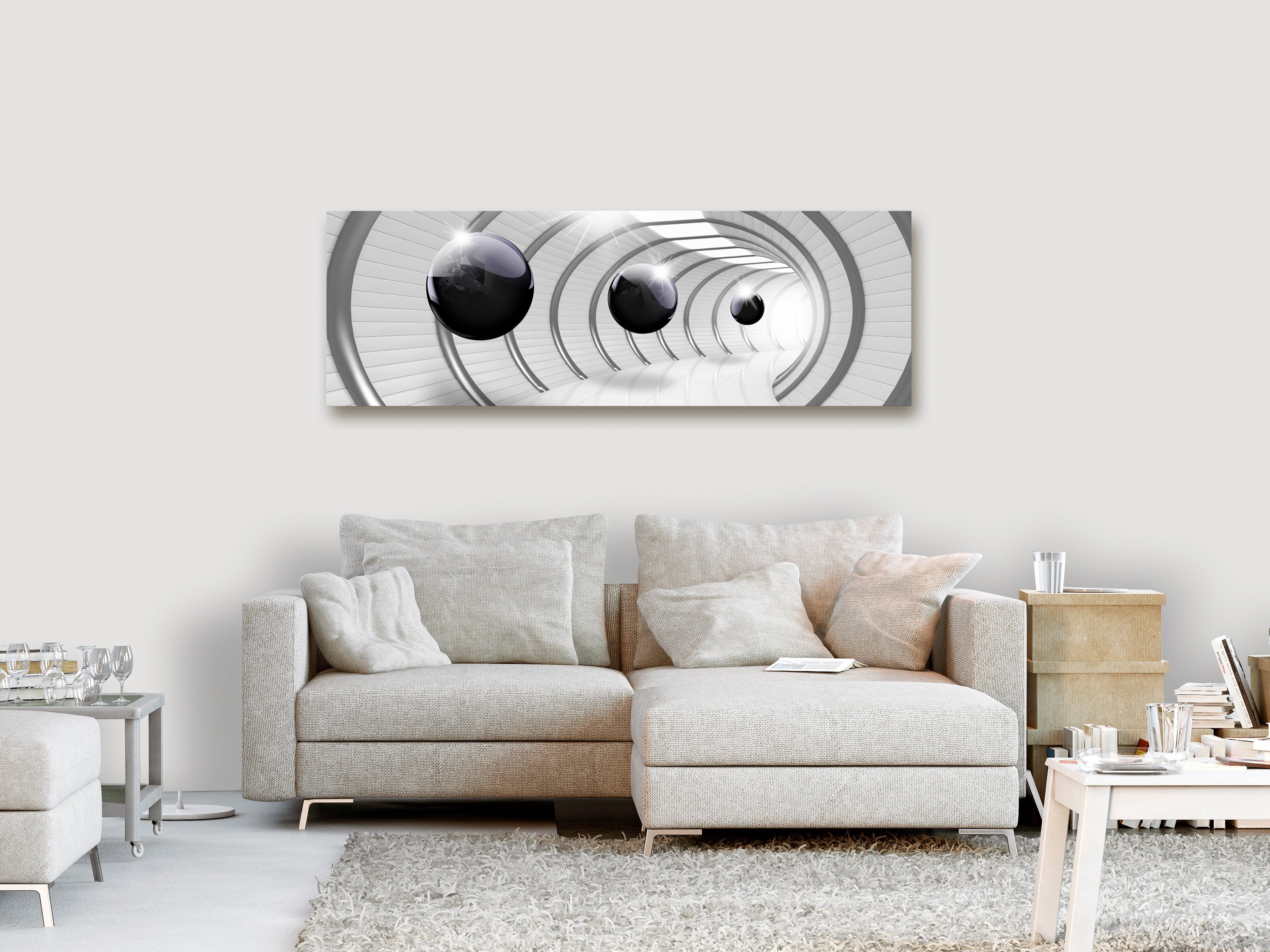 Quadro - Space Tunnel Narrow, 150x50