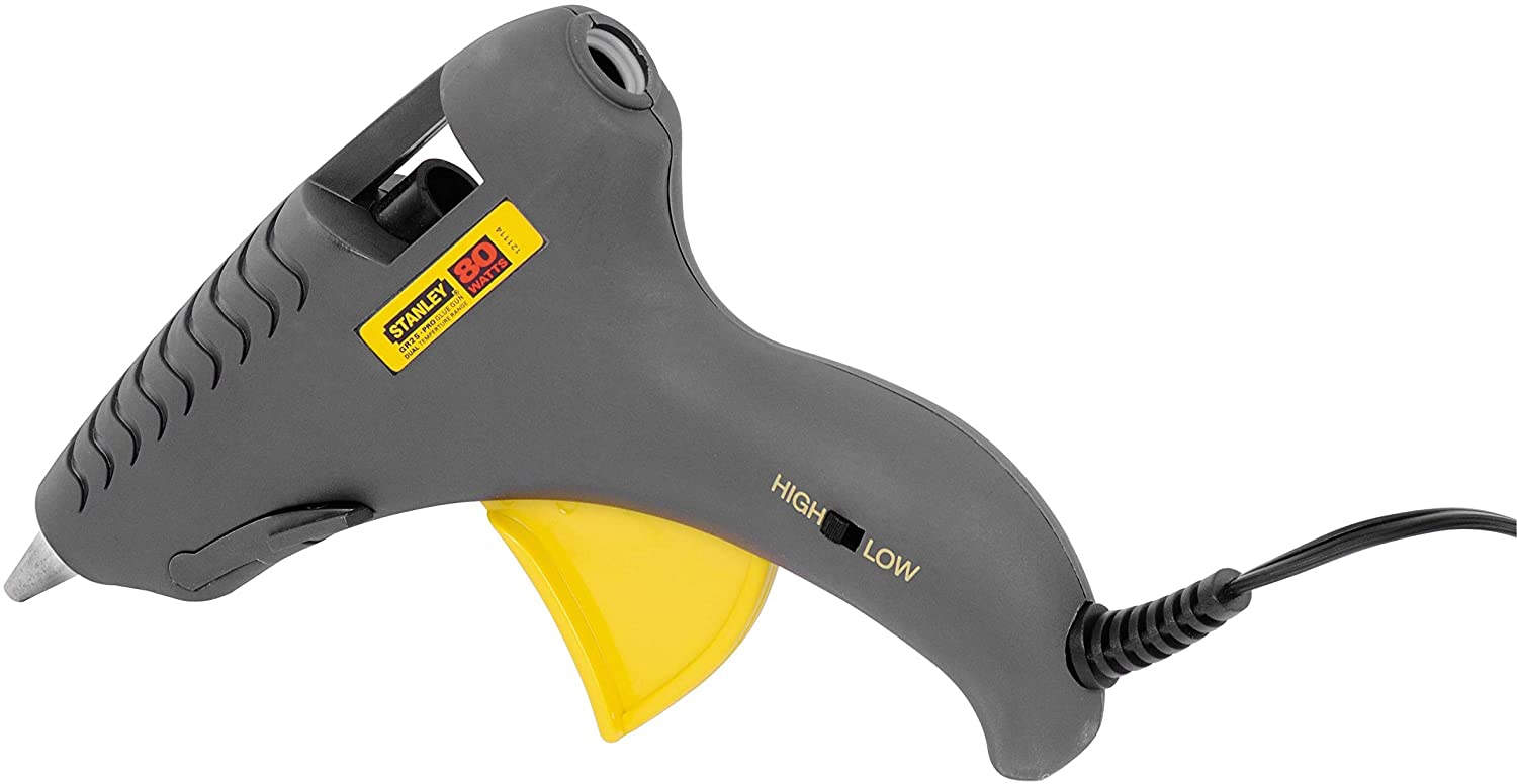 STANLEY Pistola a caldo incollatrice 80w per colla a caldo grande d.11/12 mm