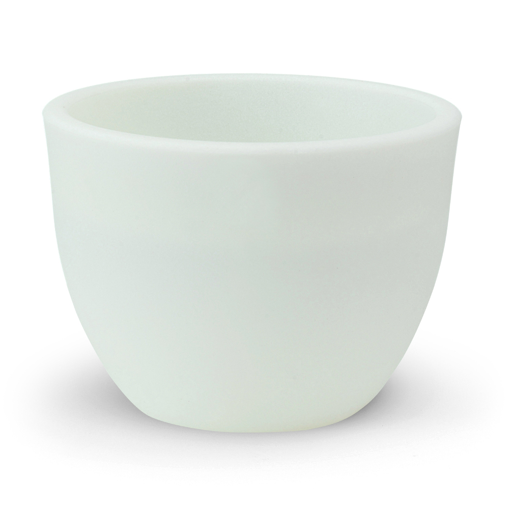 Farmet Coppia Orione Vaso Cm 30 Bianco Fluo ø 30x22 h