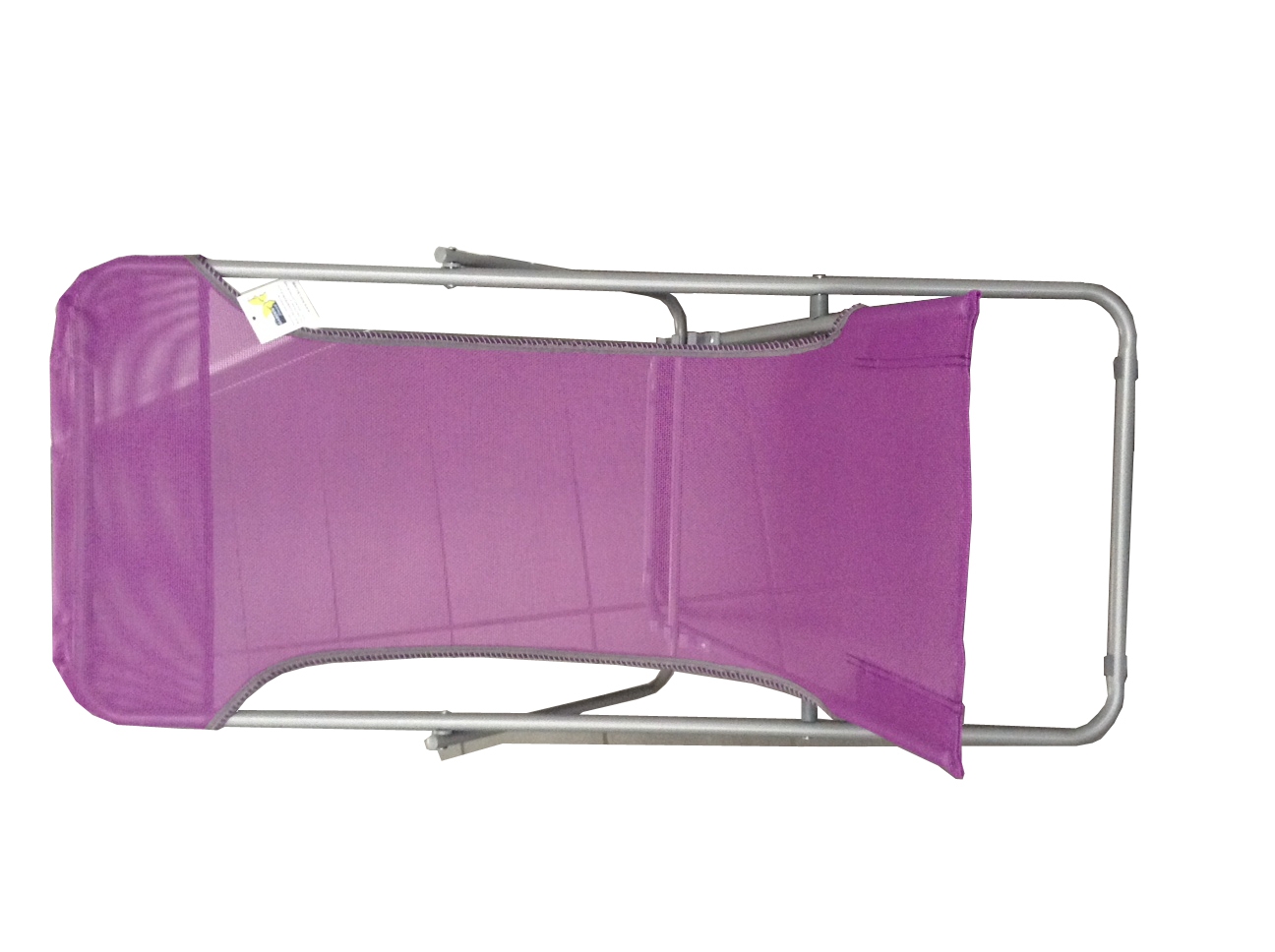 Sdraio Beach In Acciaio E Textilene 450 Gr/M² Colore Viola