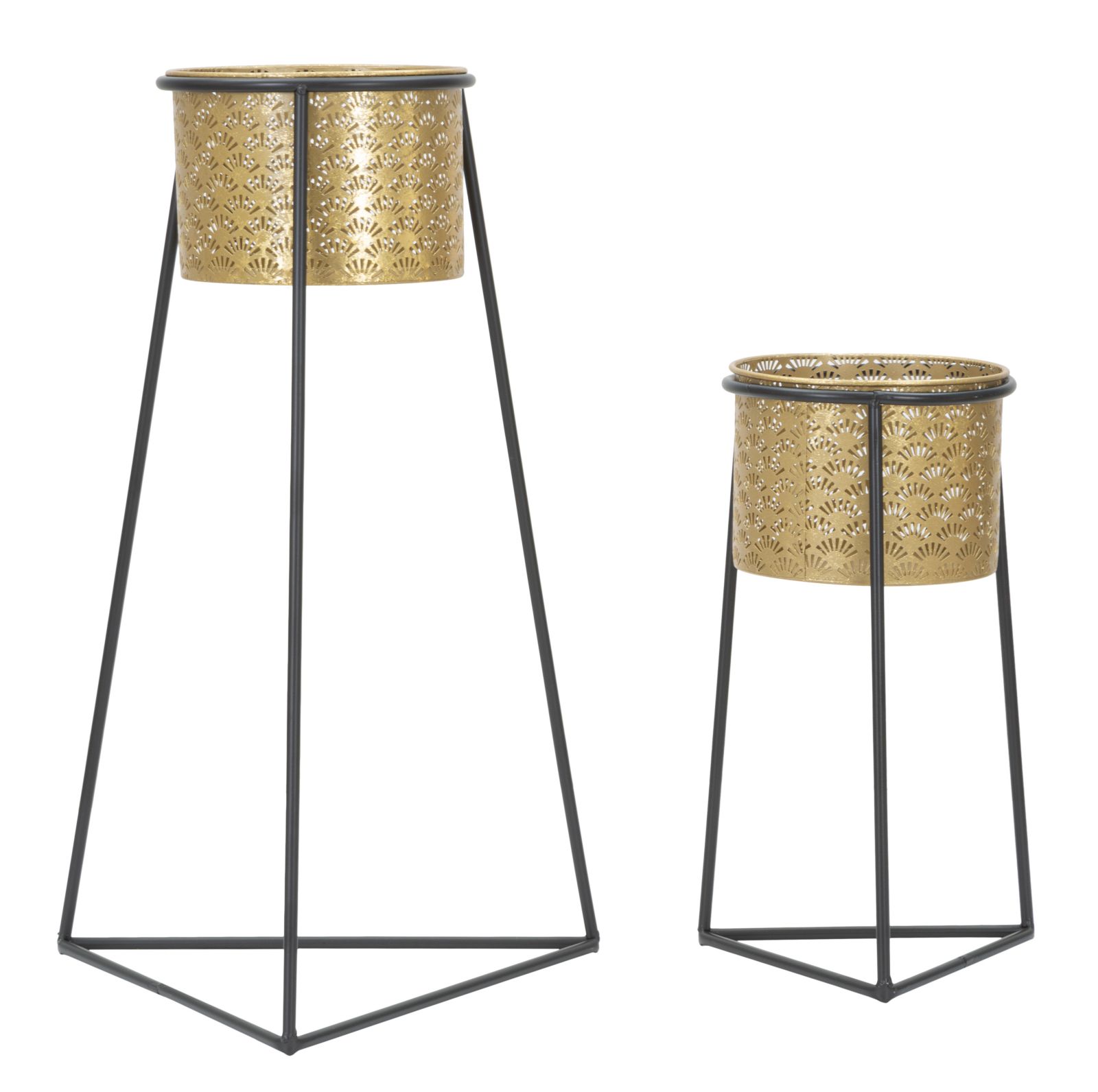 Vasi Coppia Glax Cm ﾘ 43X36X70-27X23X45 