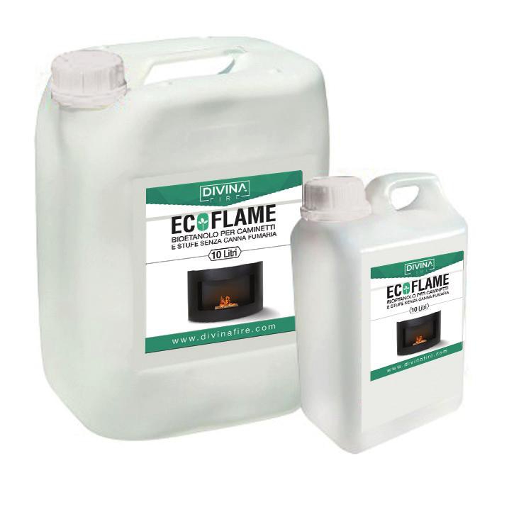5 lt Bioetanolo combustibile ecologico naturale per camini biocamini