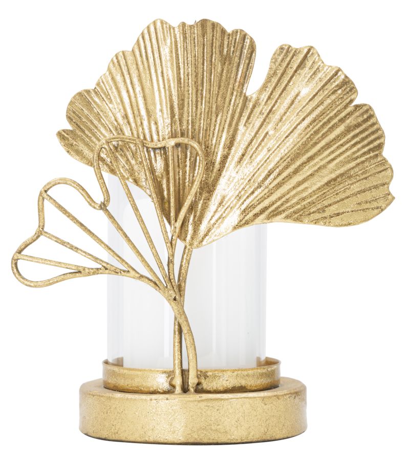 Portacandele Leaf Cm 17X10.2X18.2 