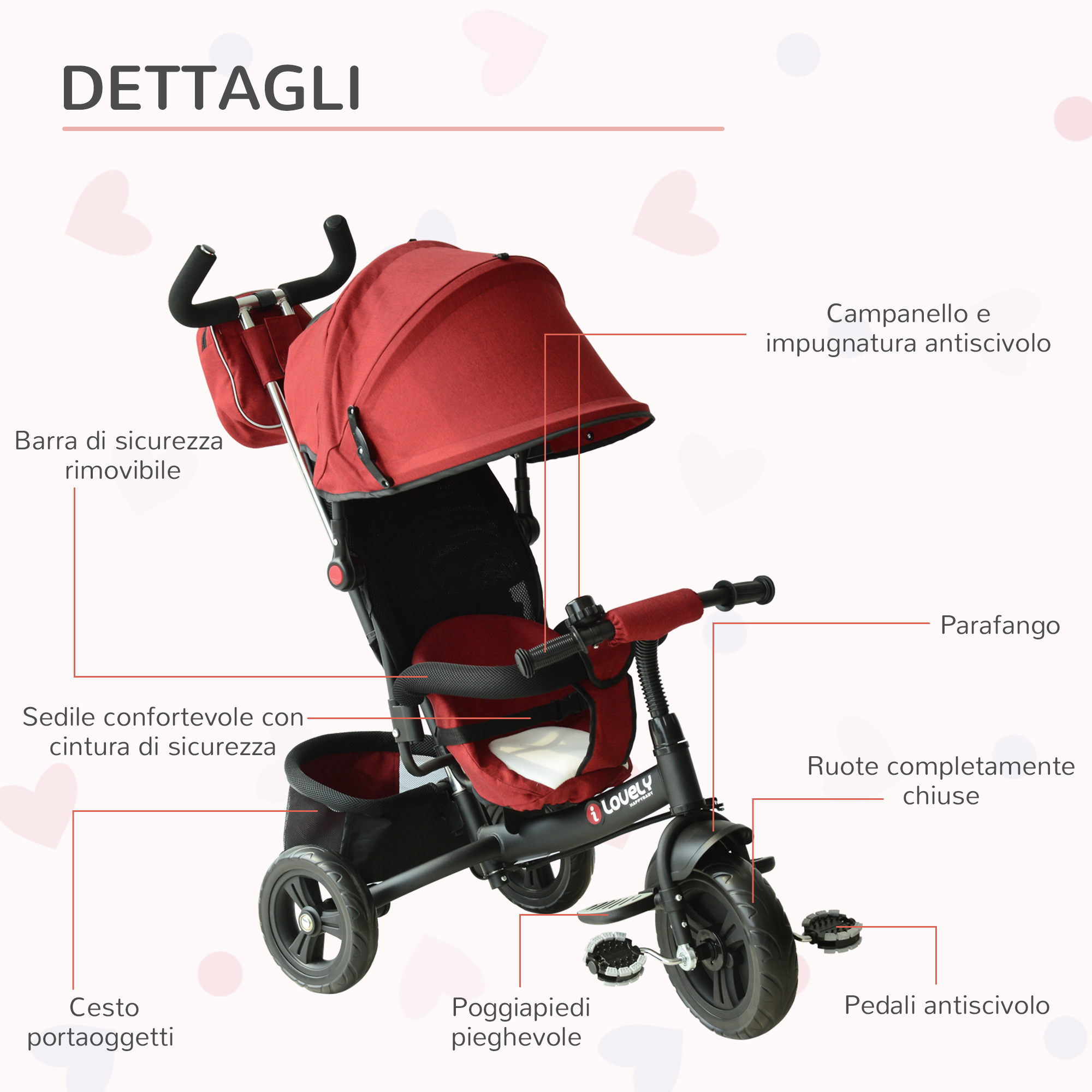 triciclo strolly compact - Tutto per i bambini In vendita a Palermo