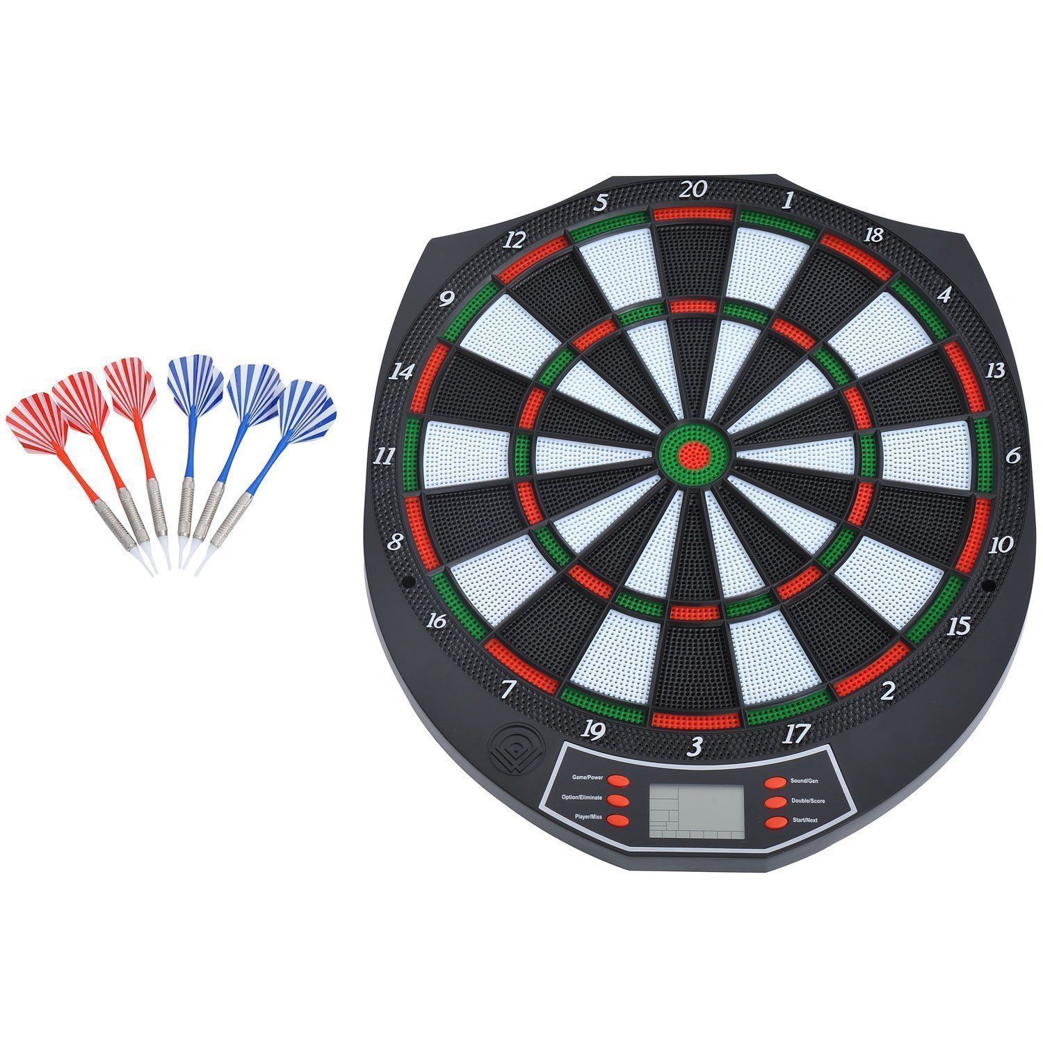 Elektronische Dartscheibe Mit LCD-Anzeige - Soft-Darts Für Familie & Freizeit