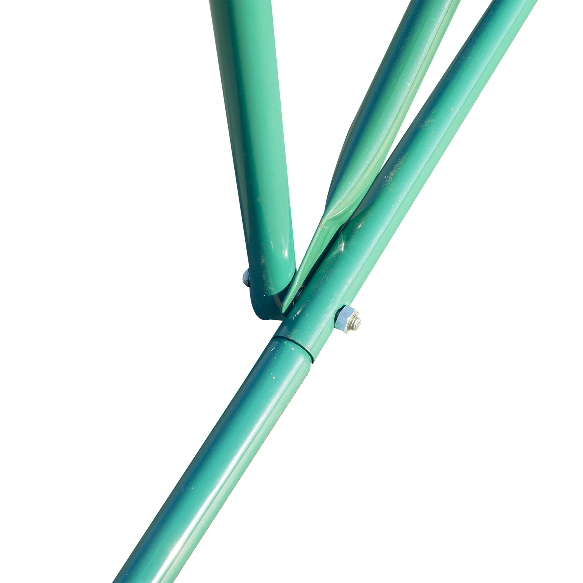 Outsunny 6 x 3 m Large Walk-In Greenhouse Garden Polytunnel Greenhouse w/ Metal Frame, Zippered Door and Roll Up Windows, Green