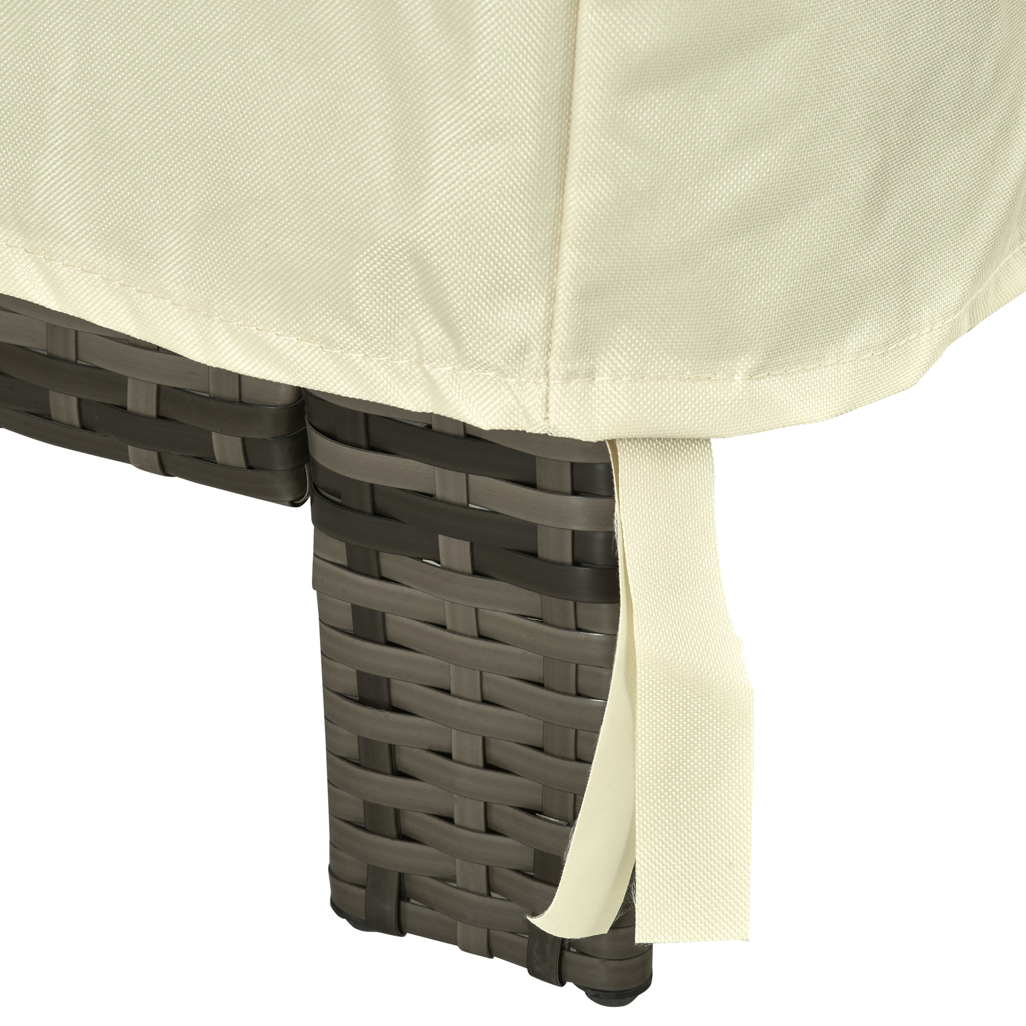 Outsunny Furniture Cover for Single Chair, Waterproof Outdoor Patio Protector, 600D Oxford Cloth, 68x87x44-77cm