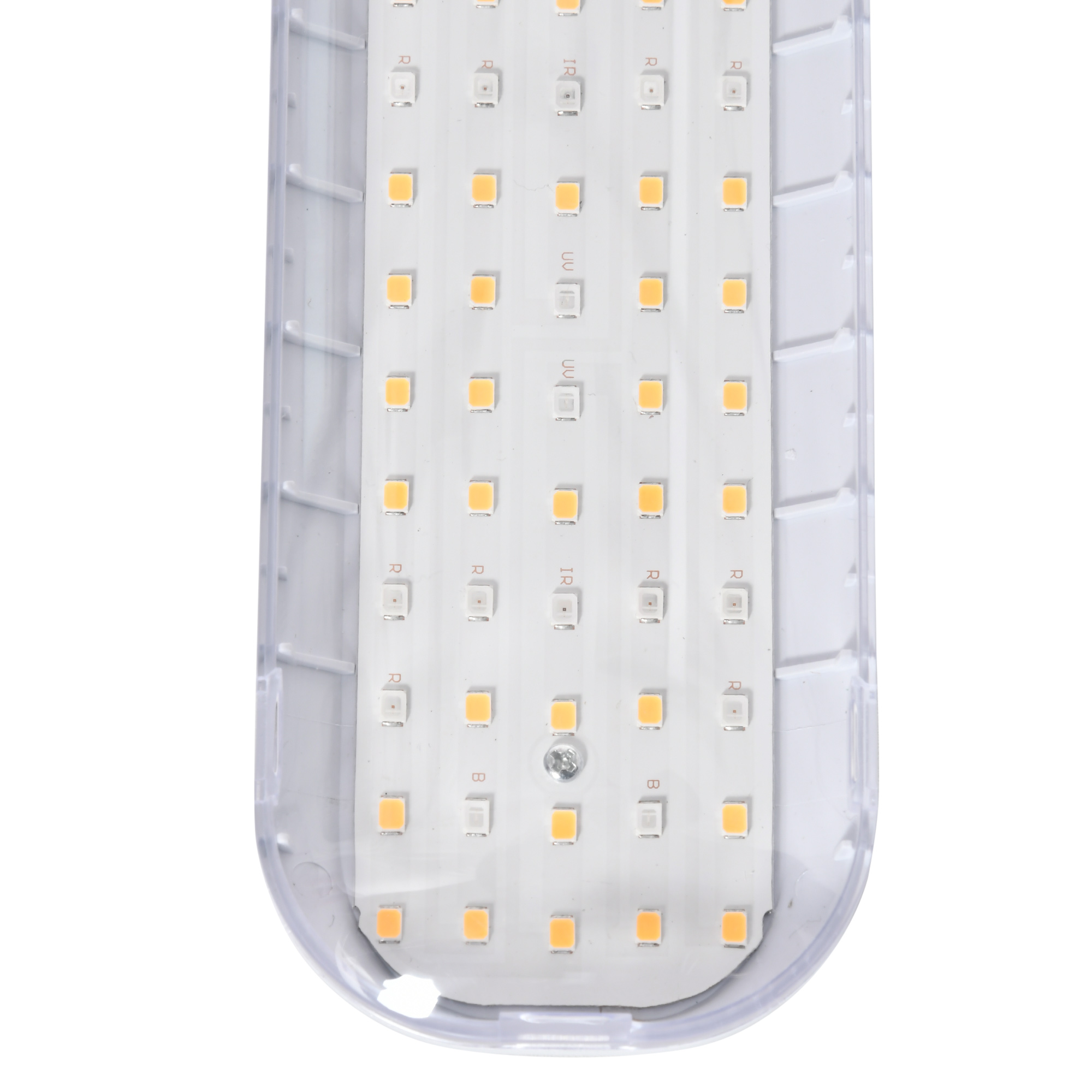 Outsunny LED Grow Light, Full Spectrum Foldable 20W Plant Grow Lamp with E27 Base and 240Pcs LEDs for Indoor Plants Seedling, Growing, Blooming