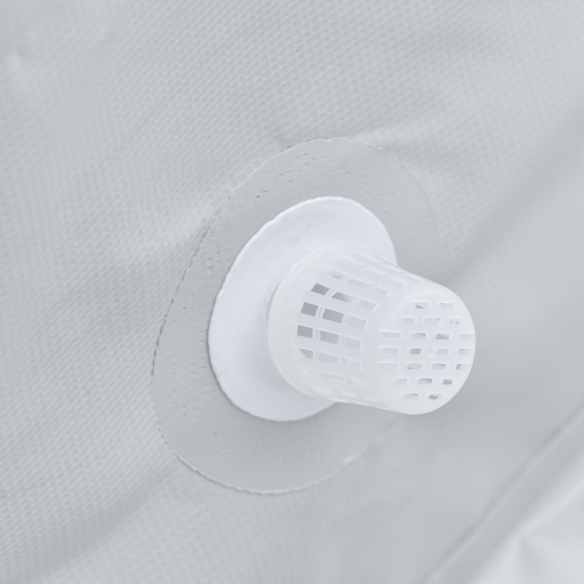 Outsunny Steel Frame Pool with Filter Pump and Filter Cartridge Rust Resistant Above Ground Pool with Reinforced Sidewalls, 252 x 152 x 65cm, Grey