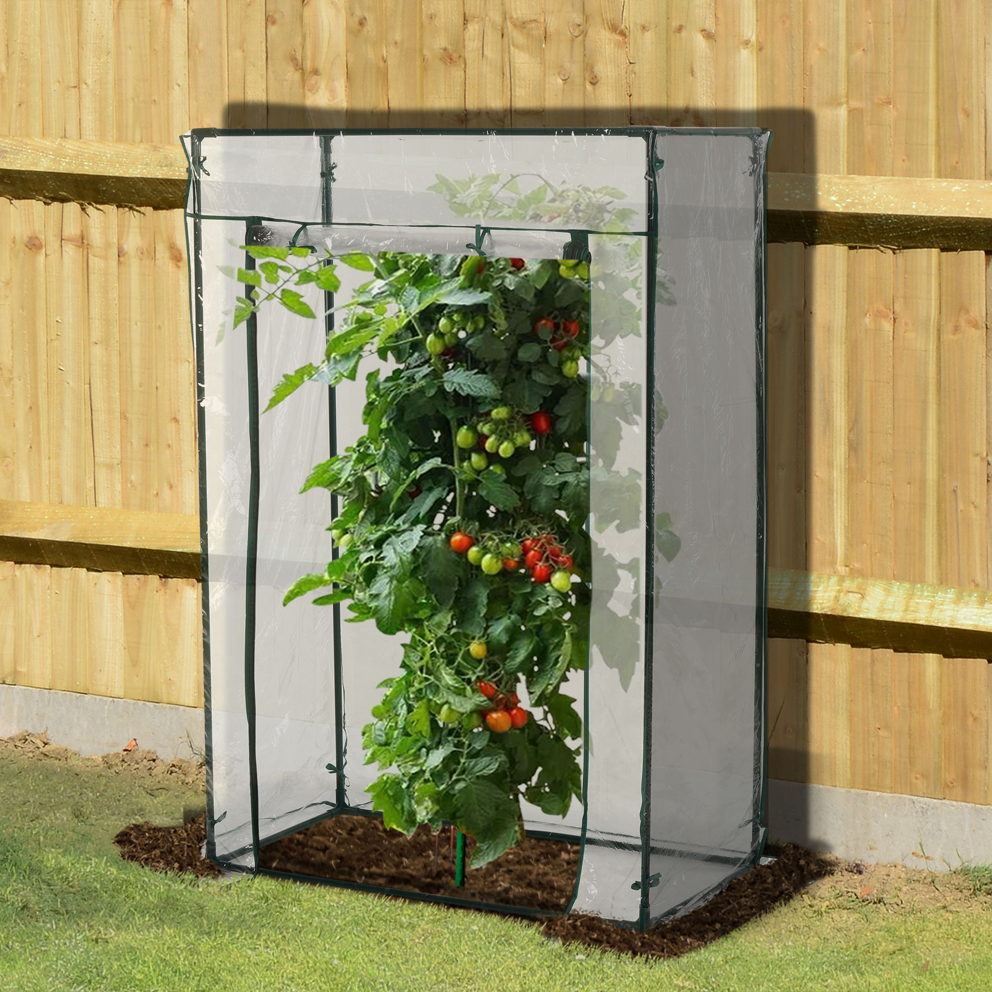 Outsunny Serra da Giardino per Piante in PVC e