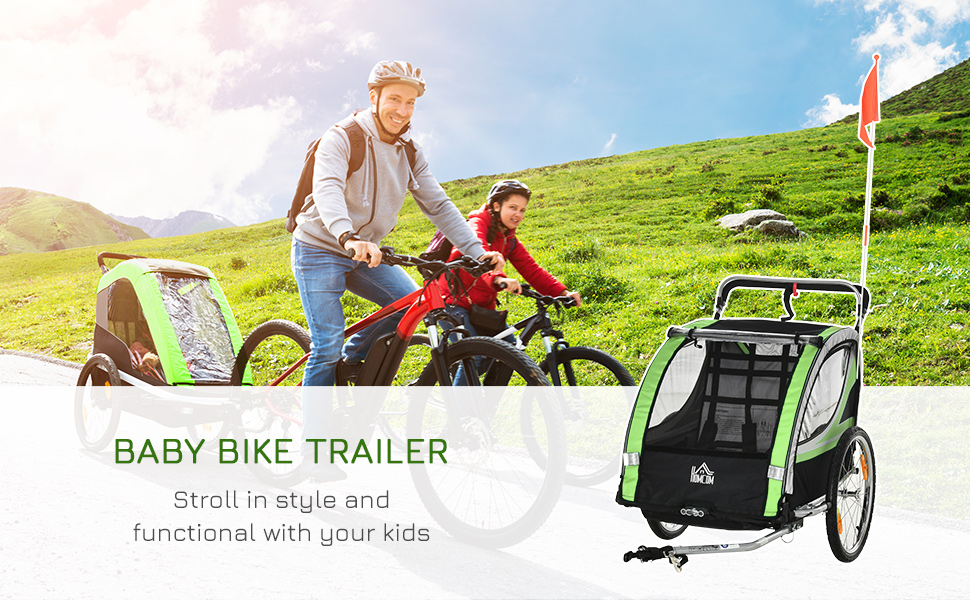 bicycle tow behind child carrier
