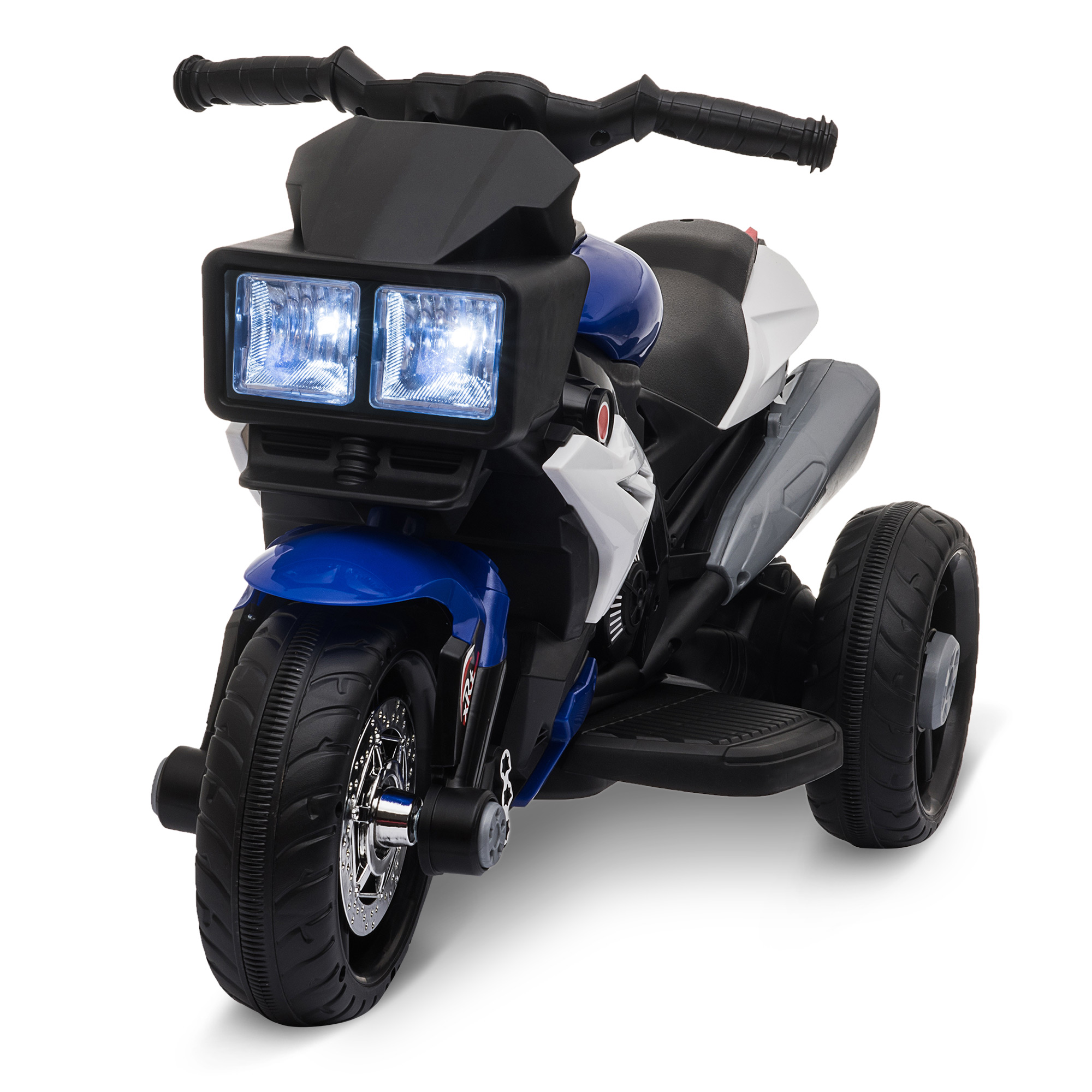 HOMCOM Elektro-Kindermotorrad – Mit Musik & Licht, 3 Km/h, Für Kinder 3-5 Jahre, Bis 25 Kg