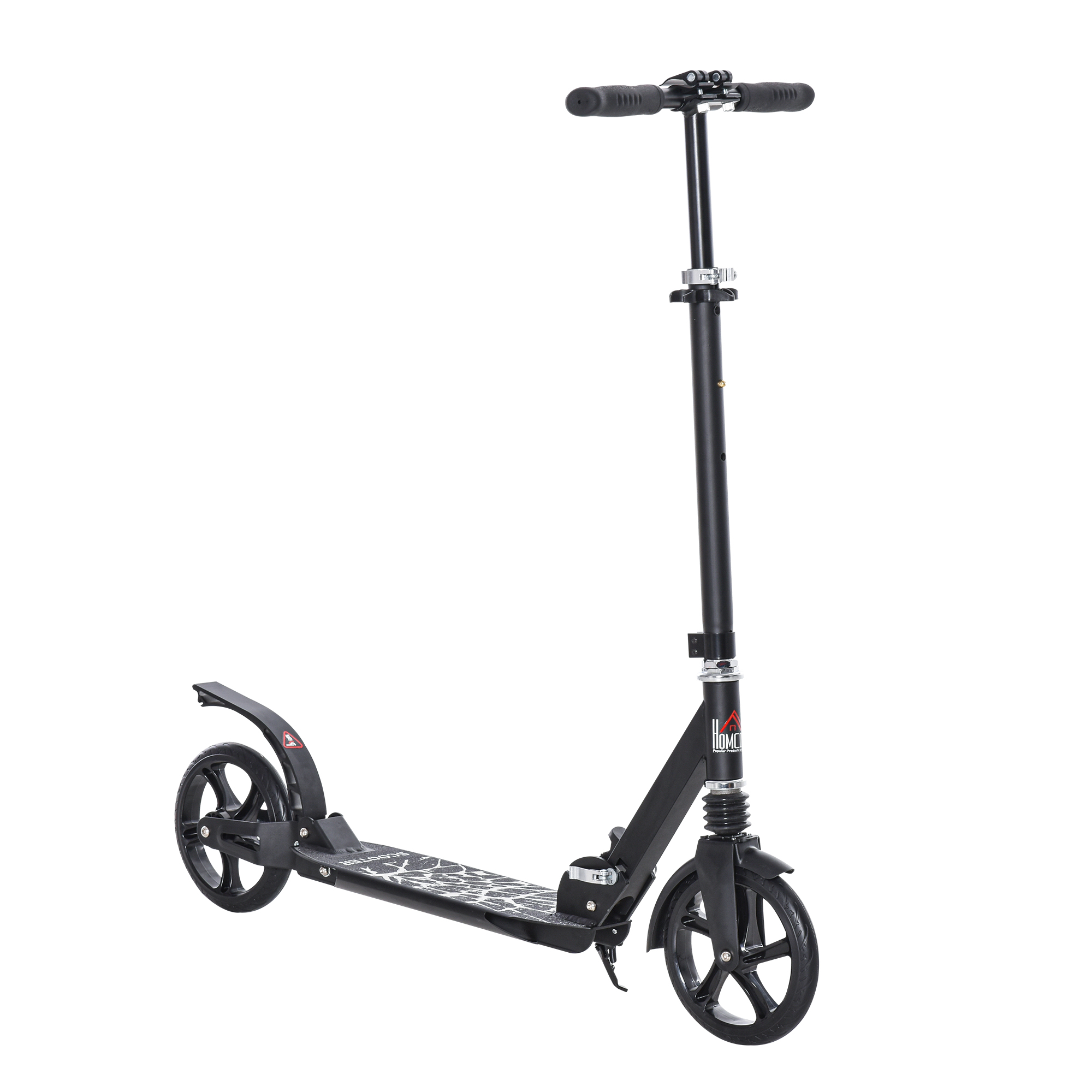 Folding Kick Scooter, HightAdjustable Urban Scooter W/ Rear