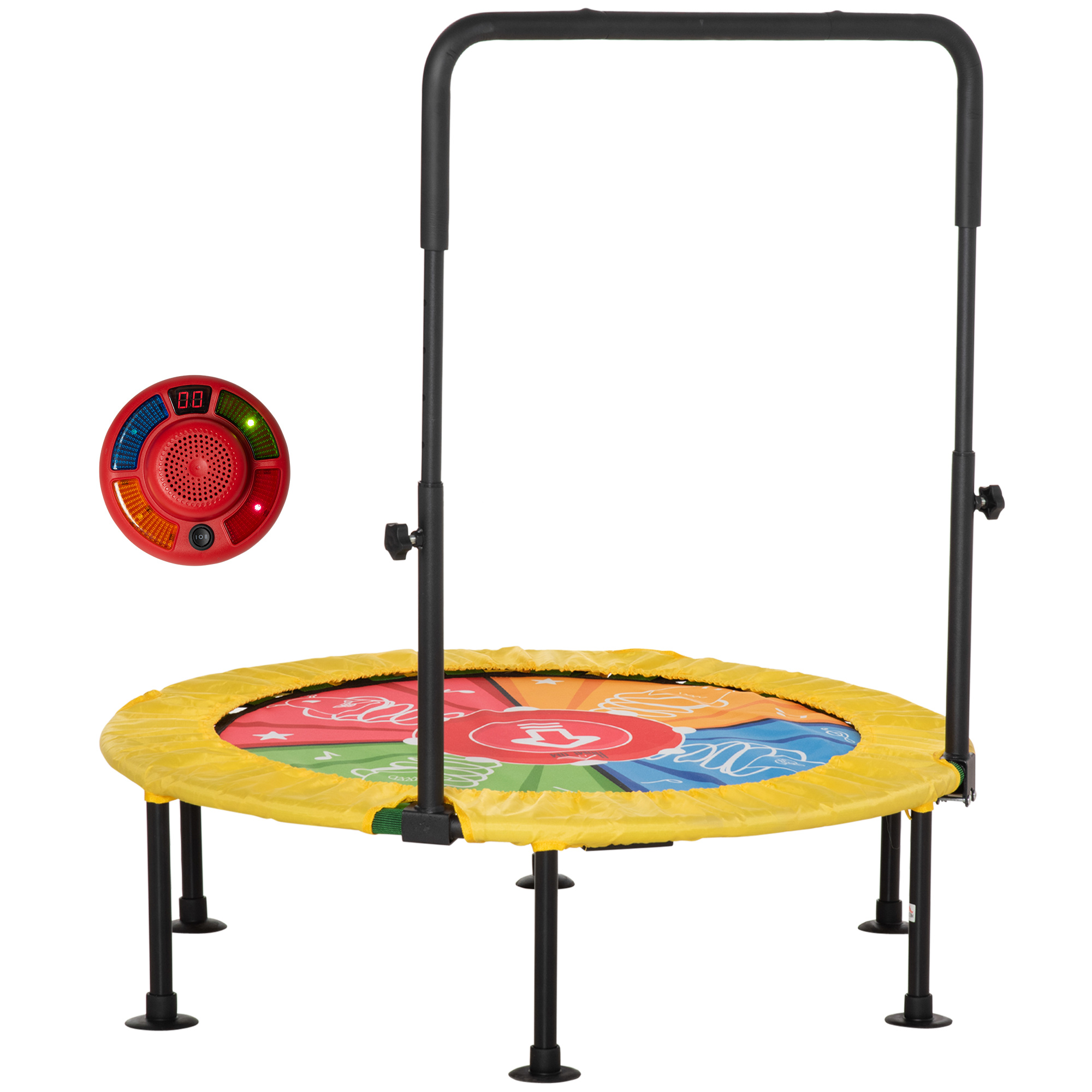 Mini Trampolino Pieghevole Fitness Rimbalzo 1045 Mm Trampolino Da Allenamento Altezza A 4 Livelli P 010678916599