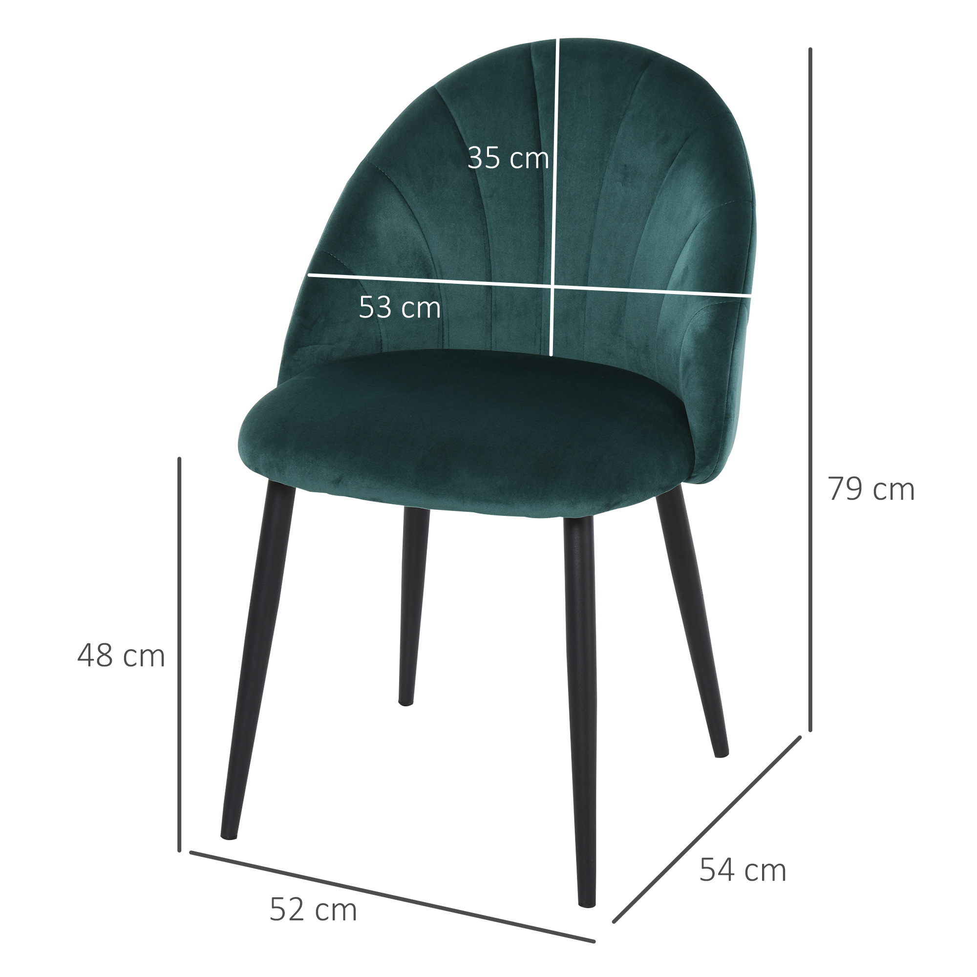 Chaises de visiteur design scandinave - lot de 4 chaises - velours gris  bleu canard moutarde - Achat & prix