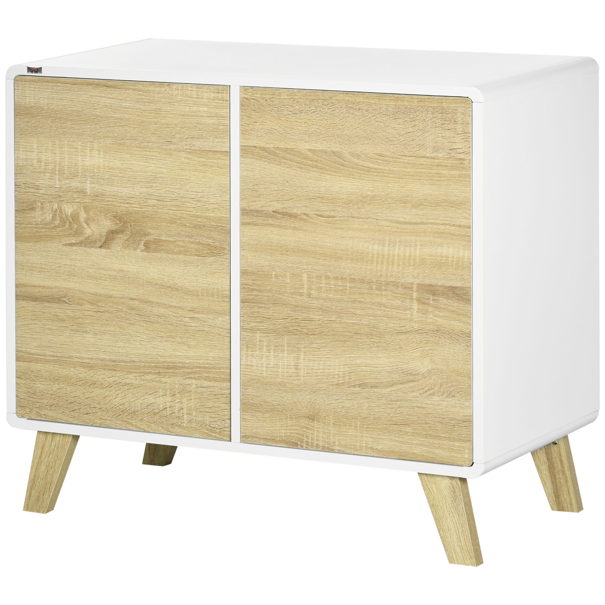 CESTO PER BIANCHERIA IN BAMBÙ DA 100 LT CON 2 SCOMPARTI + COPERCHIO E MANIGLIE COLOR MARRONE