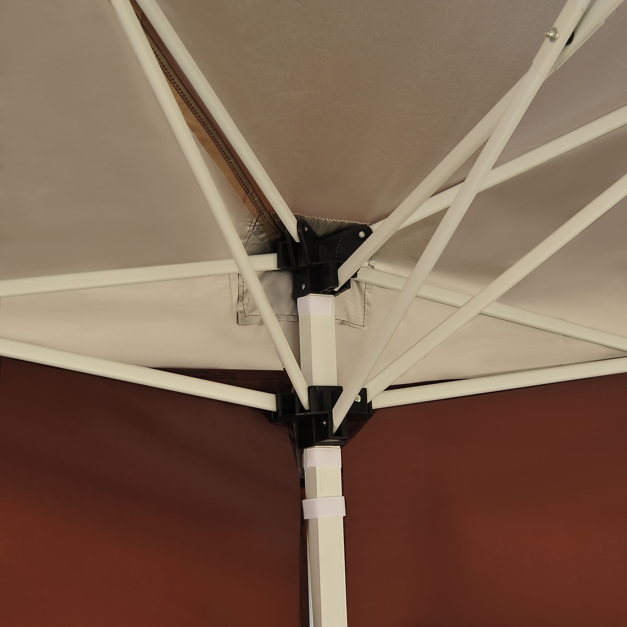 Outsunny Pop Up Gazebo Marquee, size(6m x 3m)-Coffee
