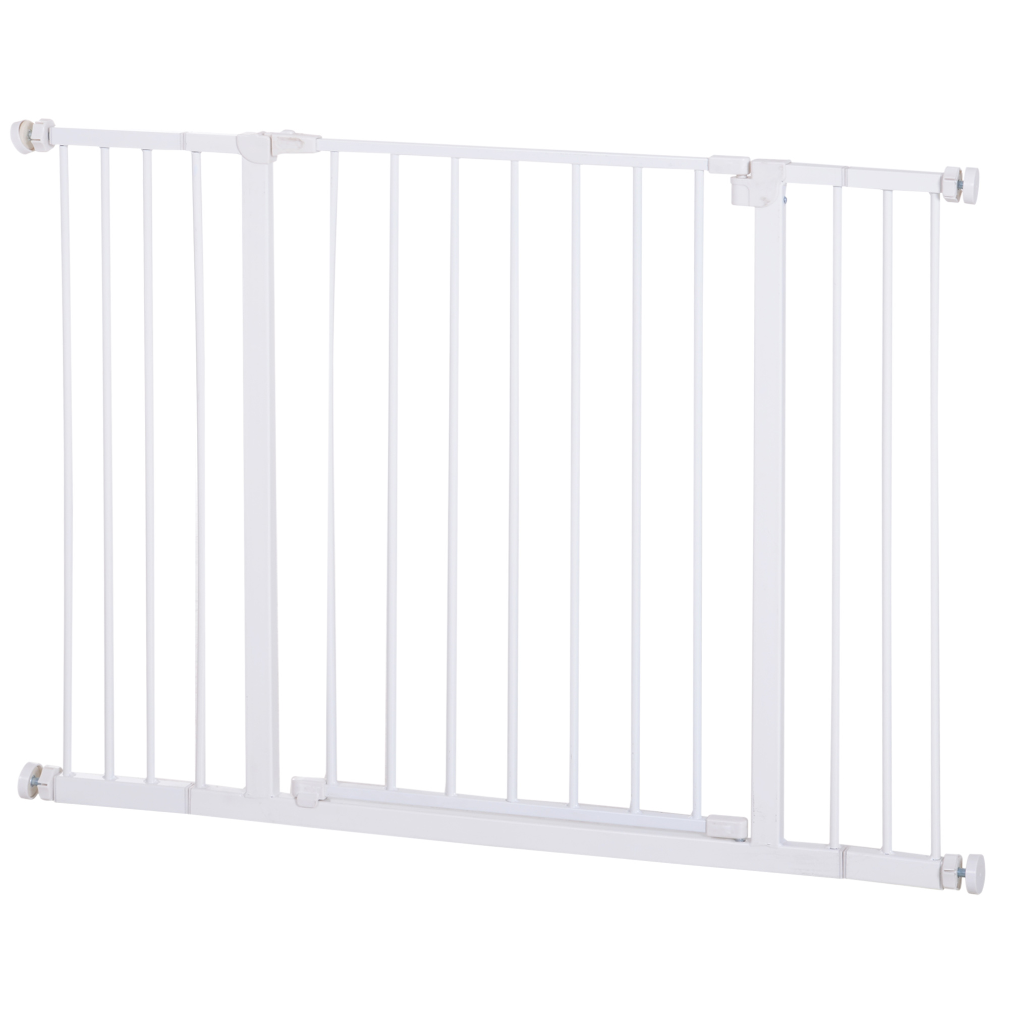Barreira de Segurança Extensível Portas e escadas metálicas para cães e  bebês Portas de Barreira Pet 72-107x76cm 