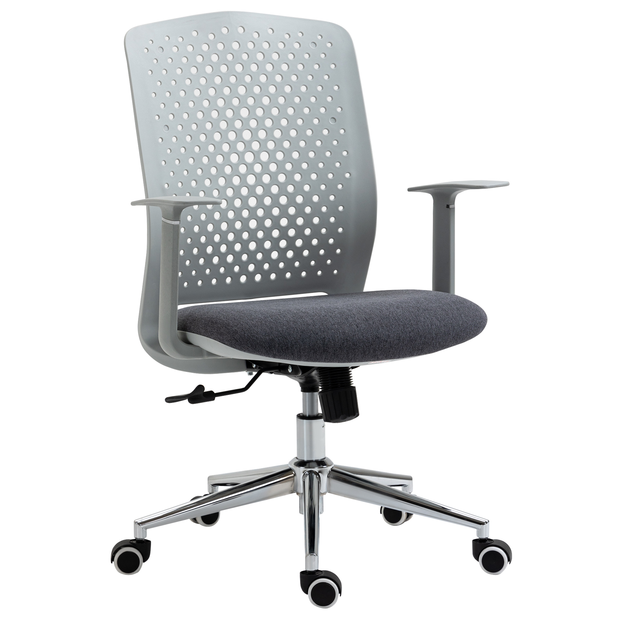 Vinsetto Bürostuhl Bis 220 Kg - Ergonomischer Chefsessel Mit Wippfunktion