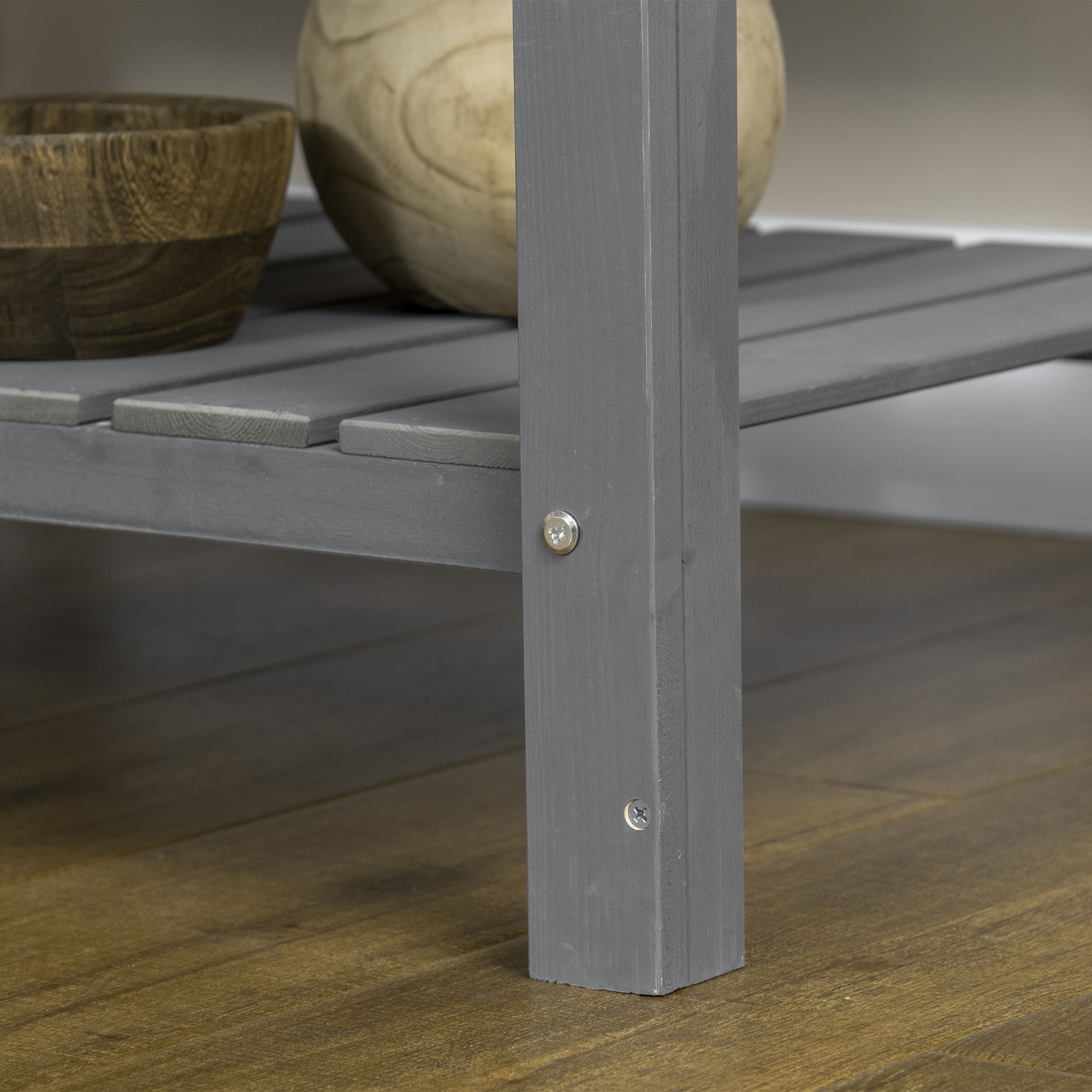 PawHut Tortoise House with Shelf, Small Pet Reptile Wooden House with Hide Shelter Den and Run, Lamp Holder, Tray, for Indoor Outdoor Use