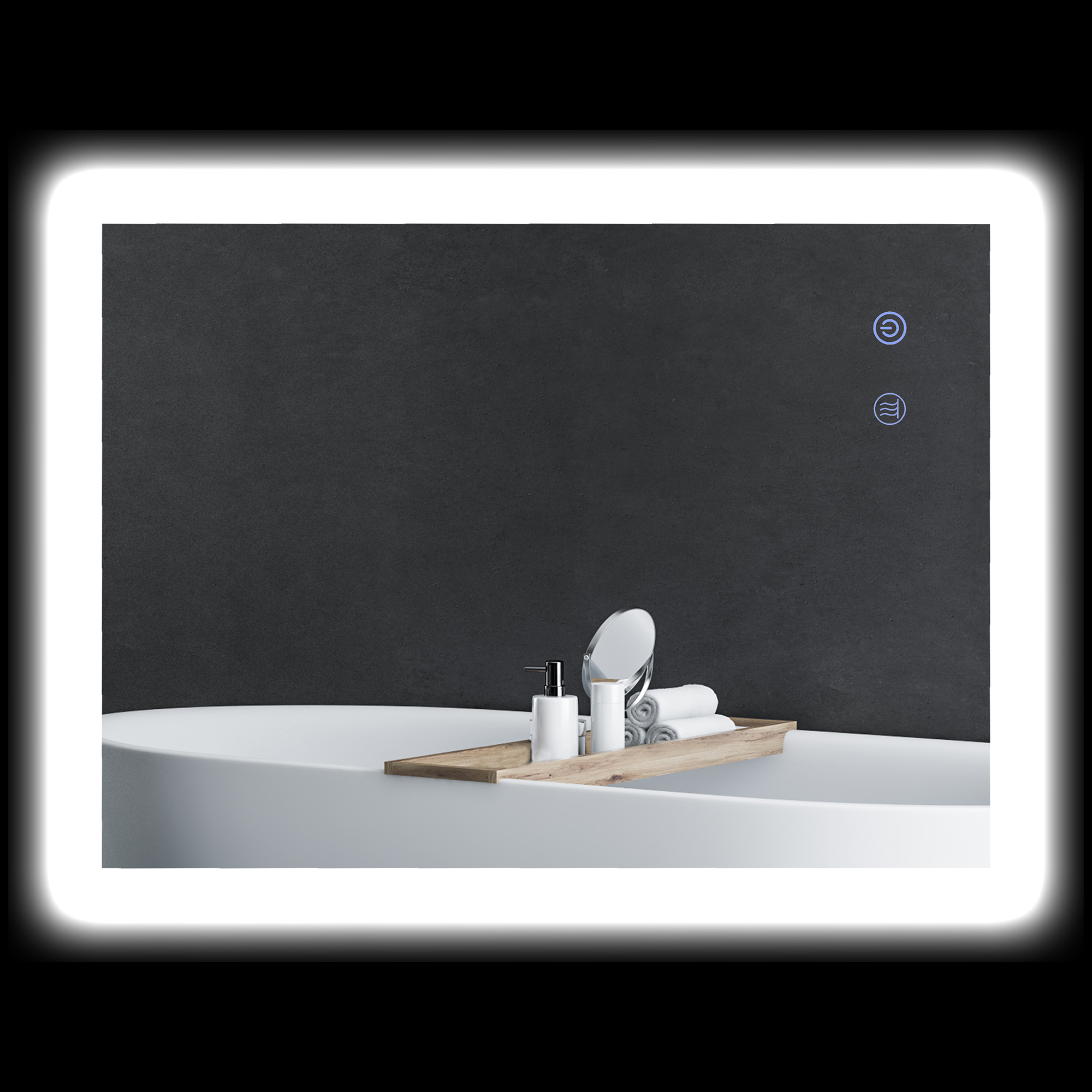 Tappeto Riscaldante Specchio 80x100cm - Pellicola Antiappannamento Bagno