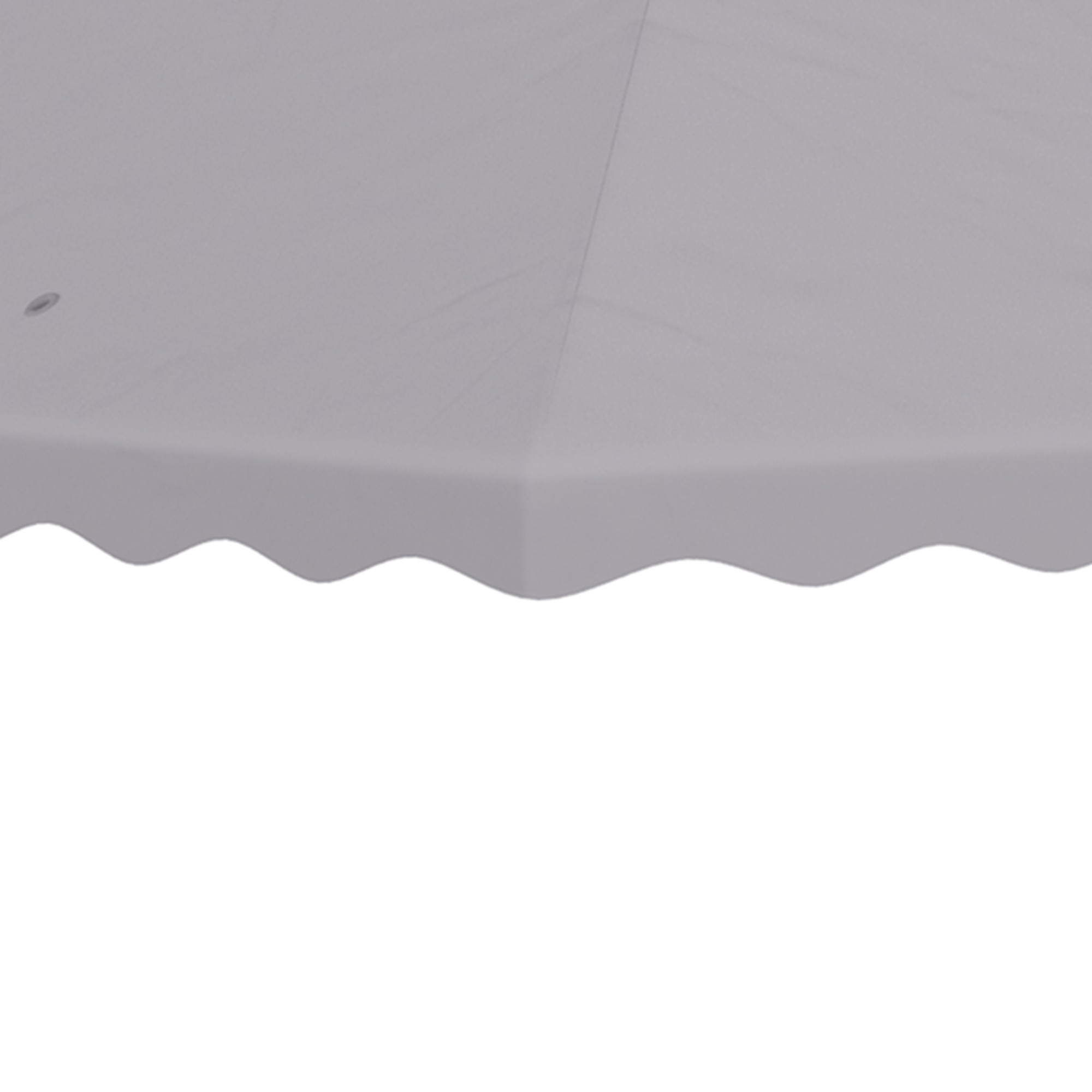 Outsunny Replacement Gazebo Canopy Cover 3x3m, Dual-Tier Roof, Durable Light Grey Fabric, Weather-Resistant, Perfect for Outdoor Events